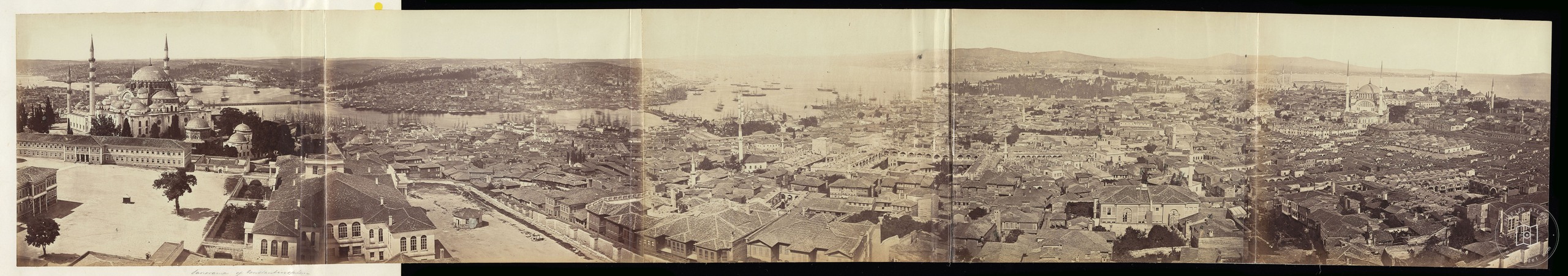 Beyazıt Tower’nden Robertson & Beato Panoraması