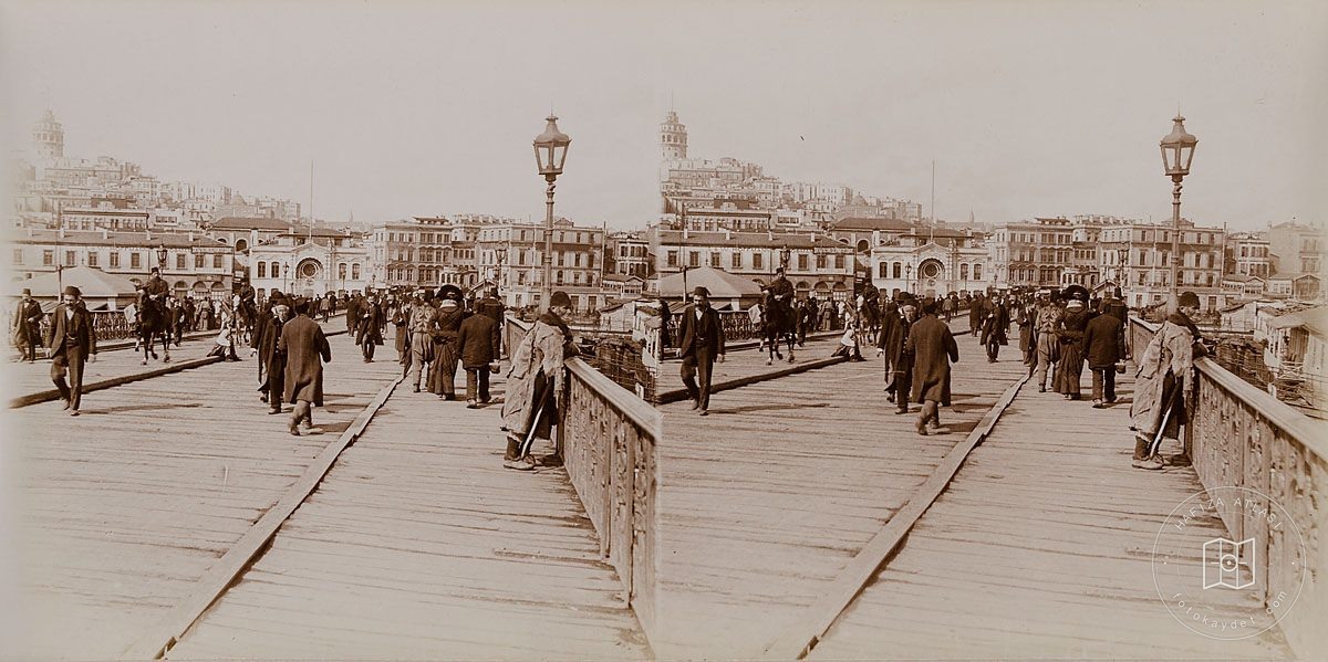 Galata Bridge Superior from Karaköy Direction