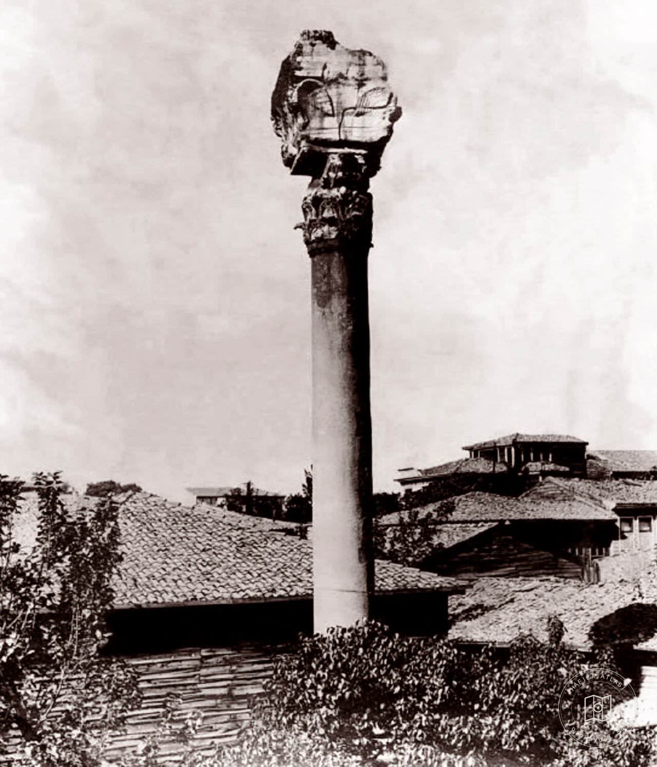 1908 Yangını Öncesi Kıztaşı