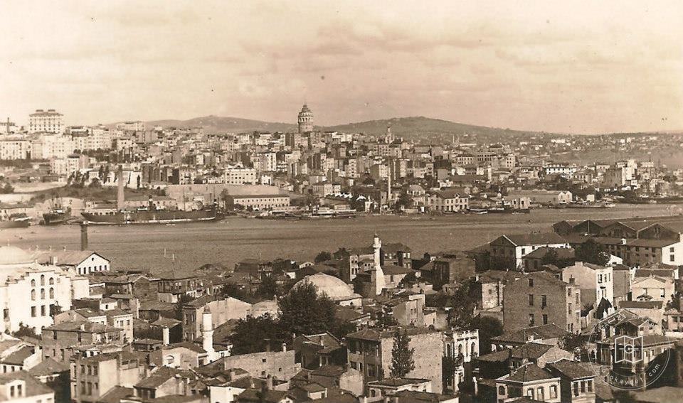 Cibali Taraflarından Galata ve Haliç