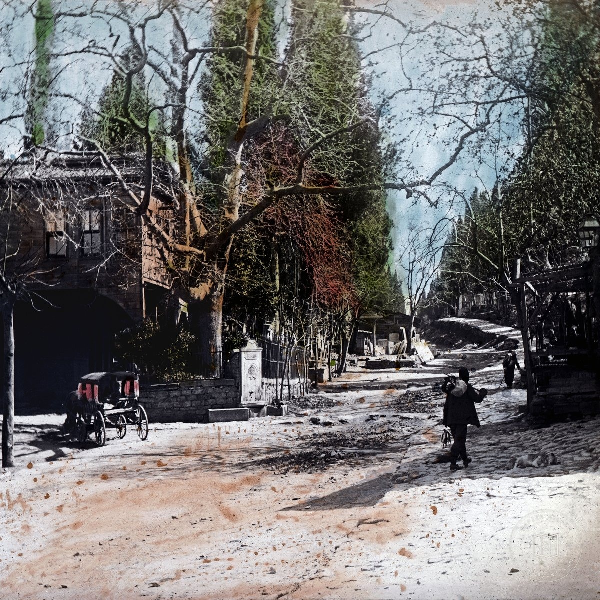 İnadiye’den Karacaahmet Mezarlığı Girişi