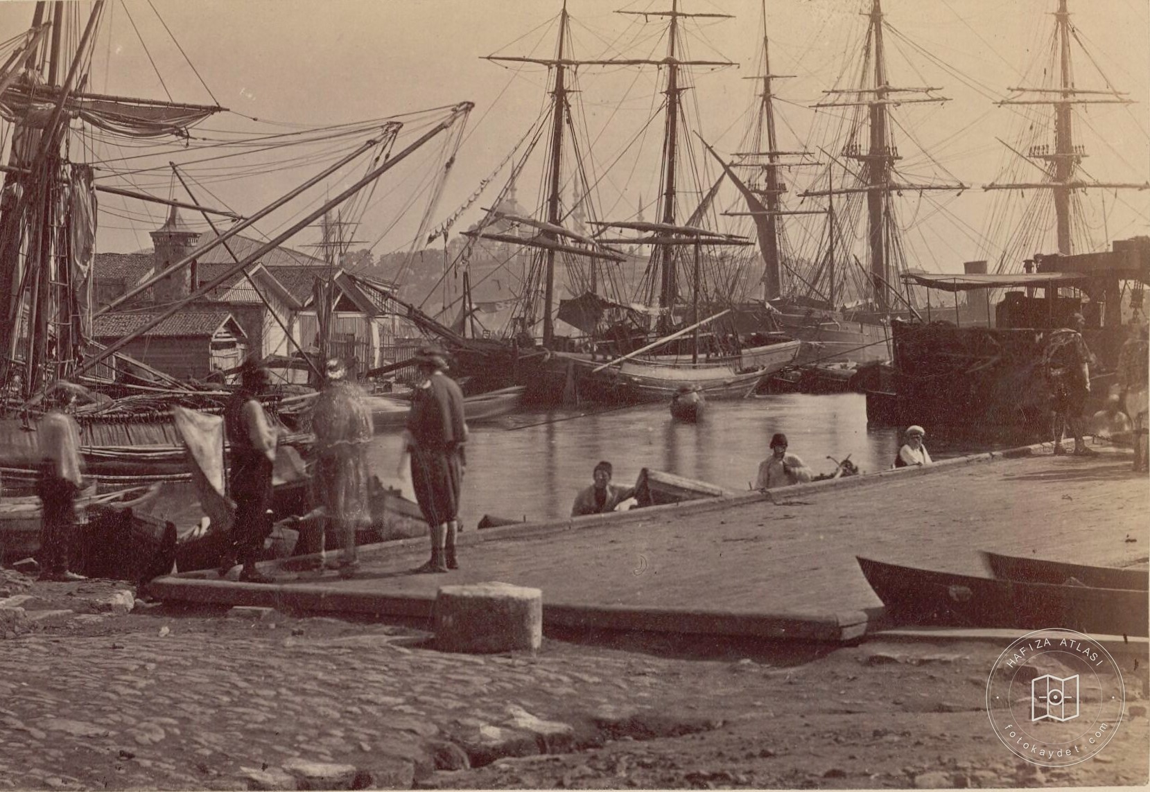 Kasımpaşa Ships on Sea Coast