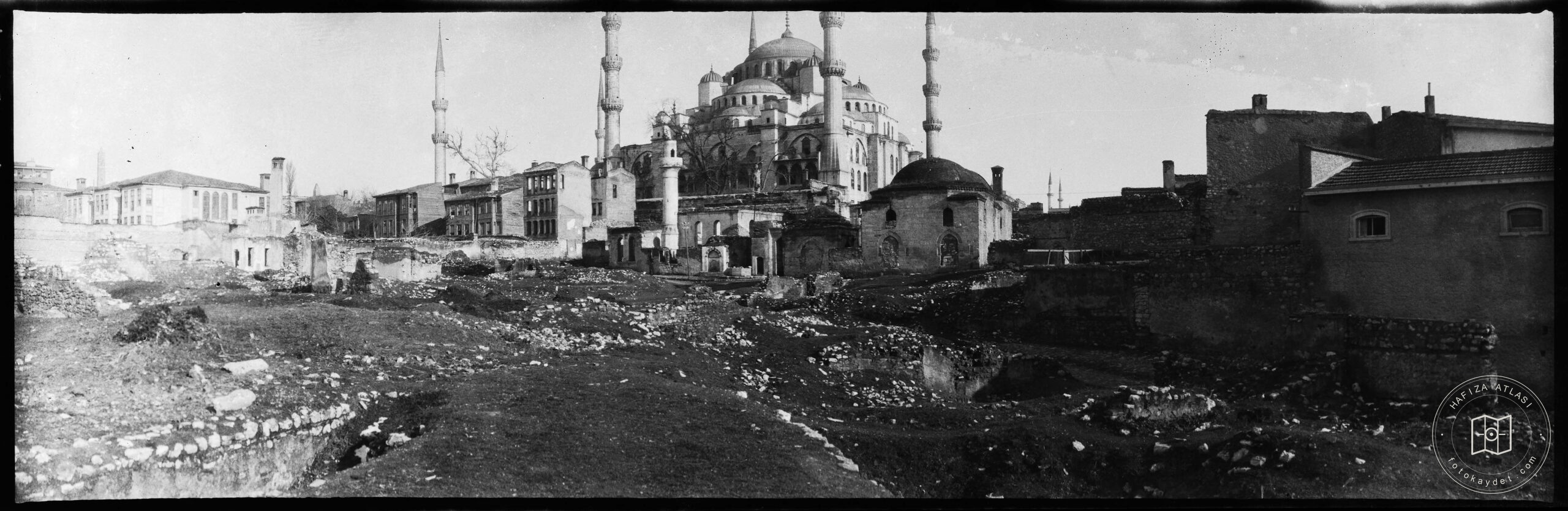 Sultan Ahmet Mosque; South and Eastern Facades