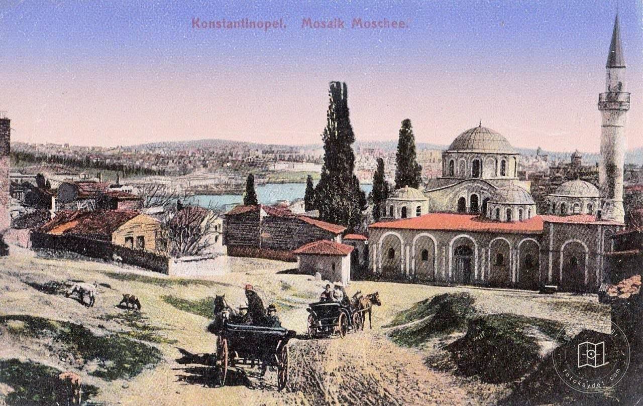 Renklendirilmiş Kariye Kartpostalı