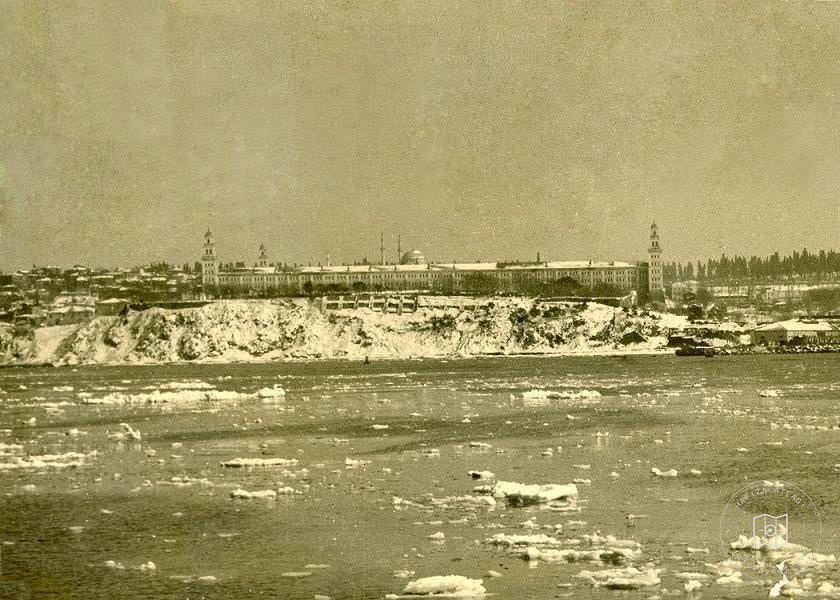 Selimiye Winter With Ices Faced In Throat