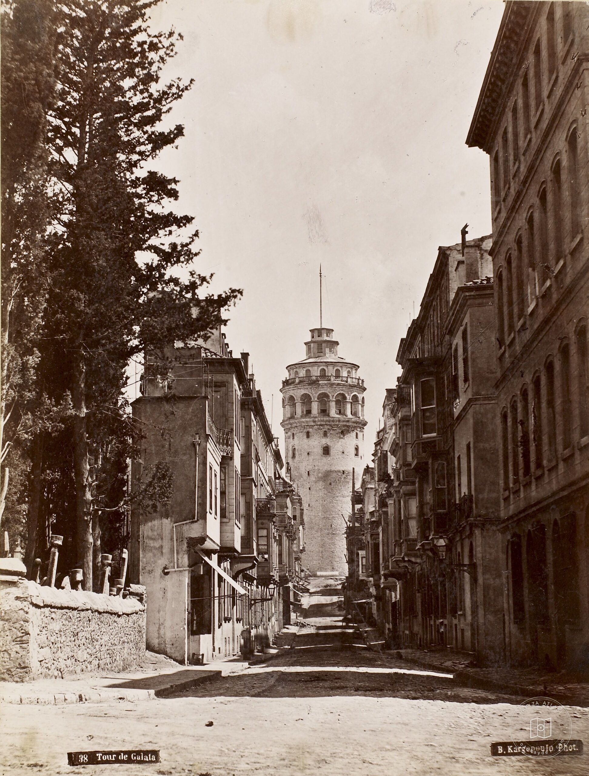 Avenue and Galata Tower