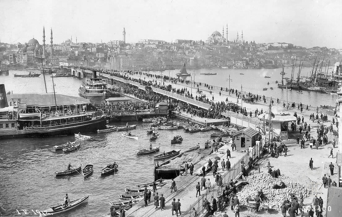 Karaköy and Galata Bridge