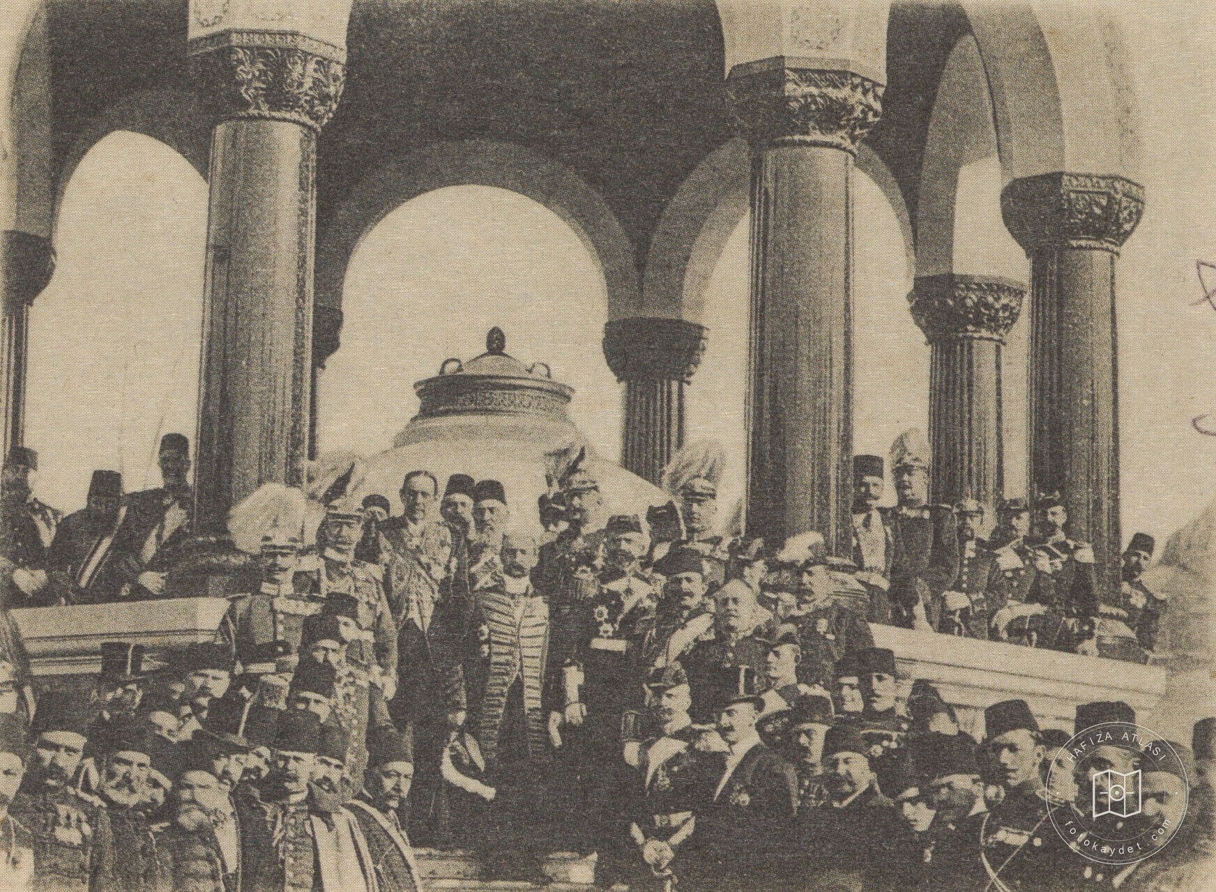 Opening of the German Fountain