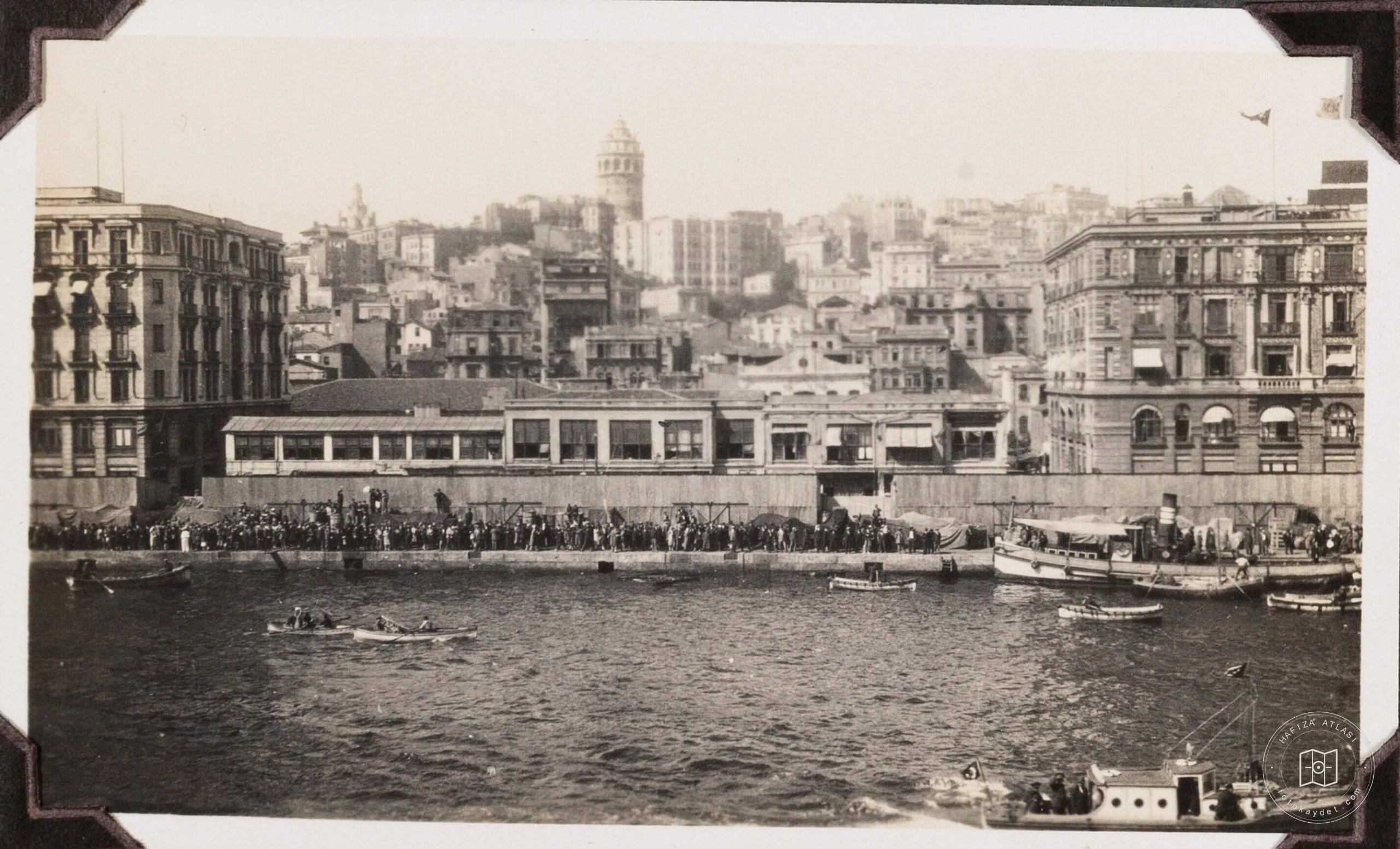 Galata Direction From Sea View