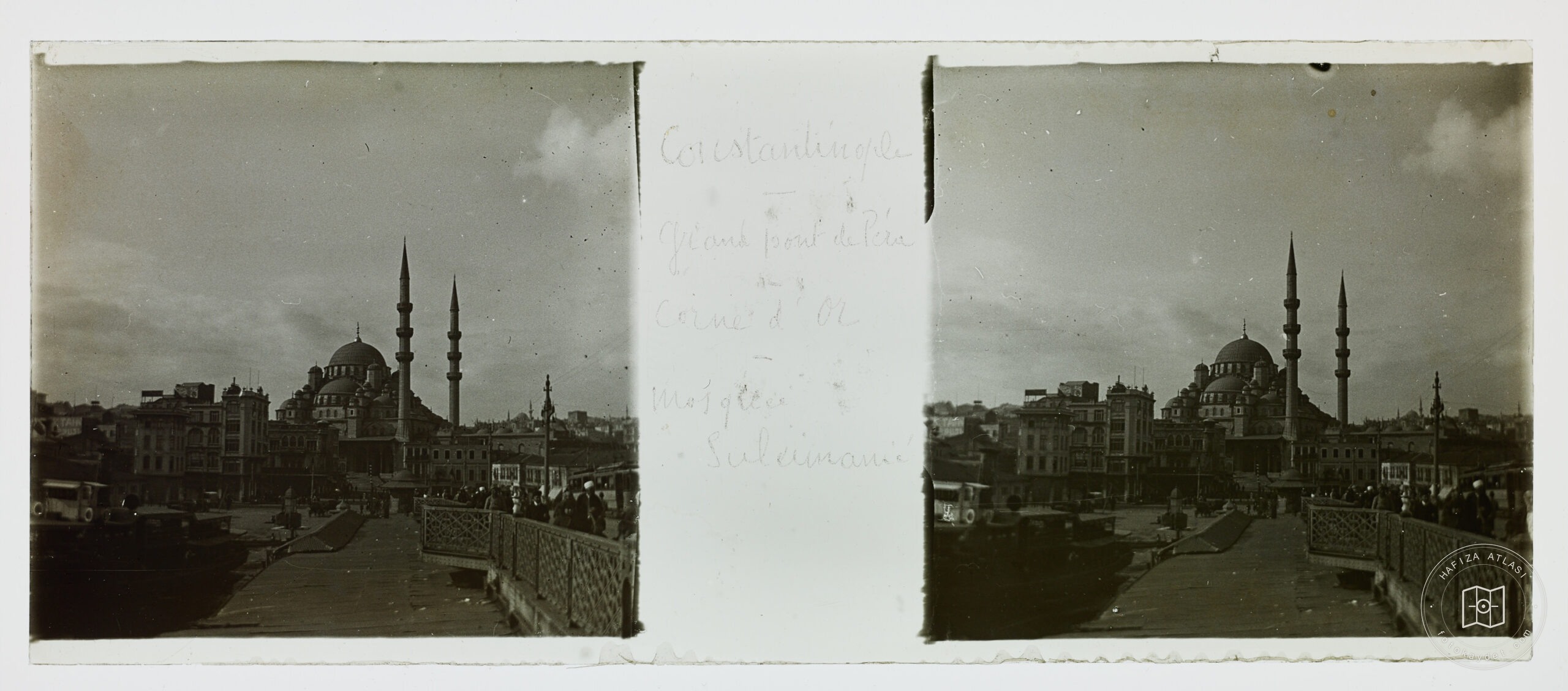 Galata Köprüsü’nden Yeni Cami
