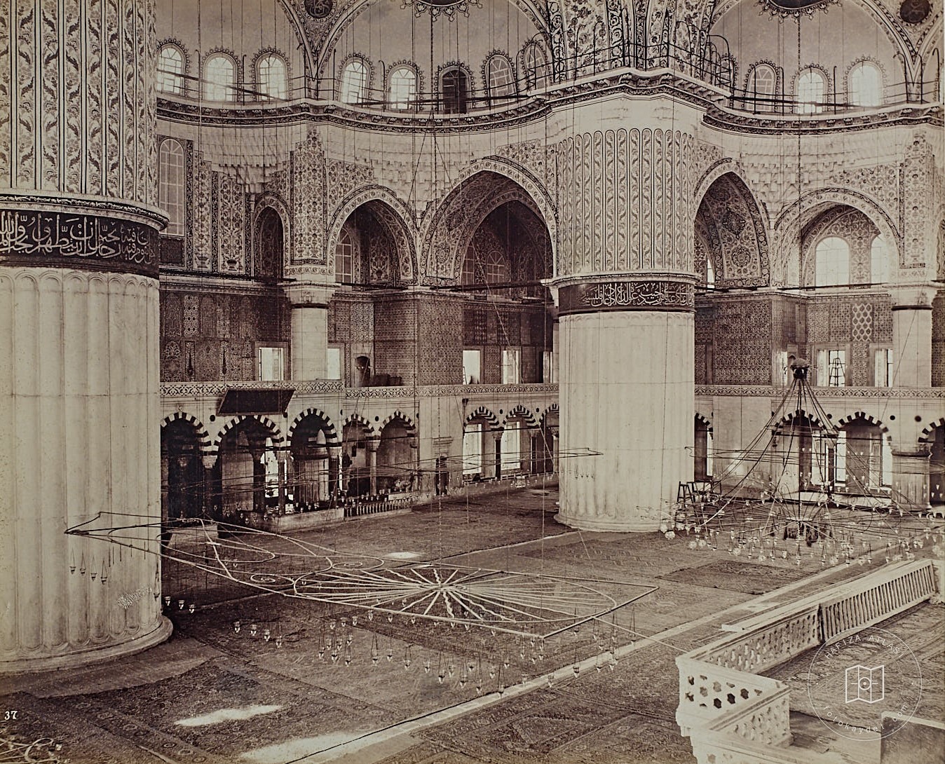 Sultanahmet Mosque’nin Interior Görünüşü