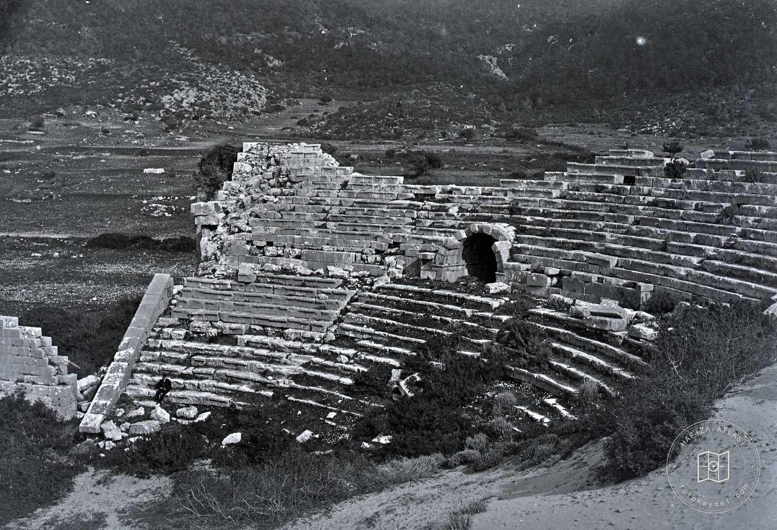 The Living Rows in the East Direction of Patara Ancient Theatre