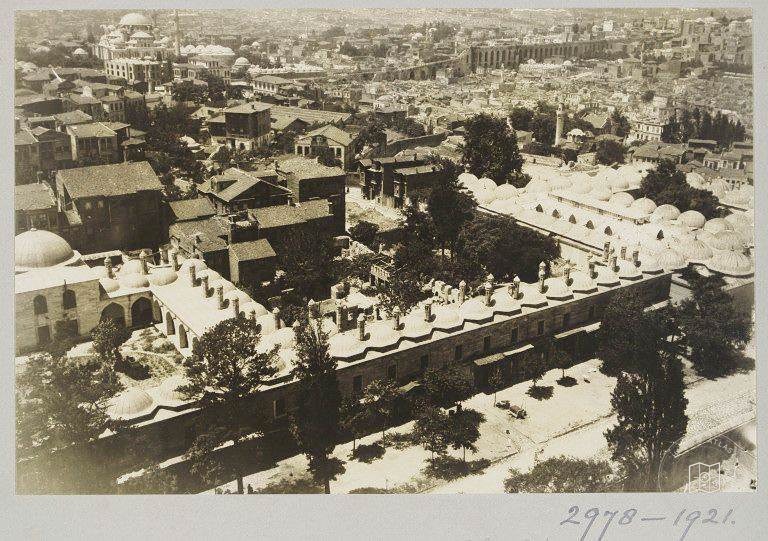 Süleymaniye Minaresi’nden Şehzadebaşı İstikametine Bakış