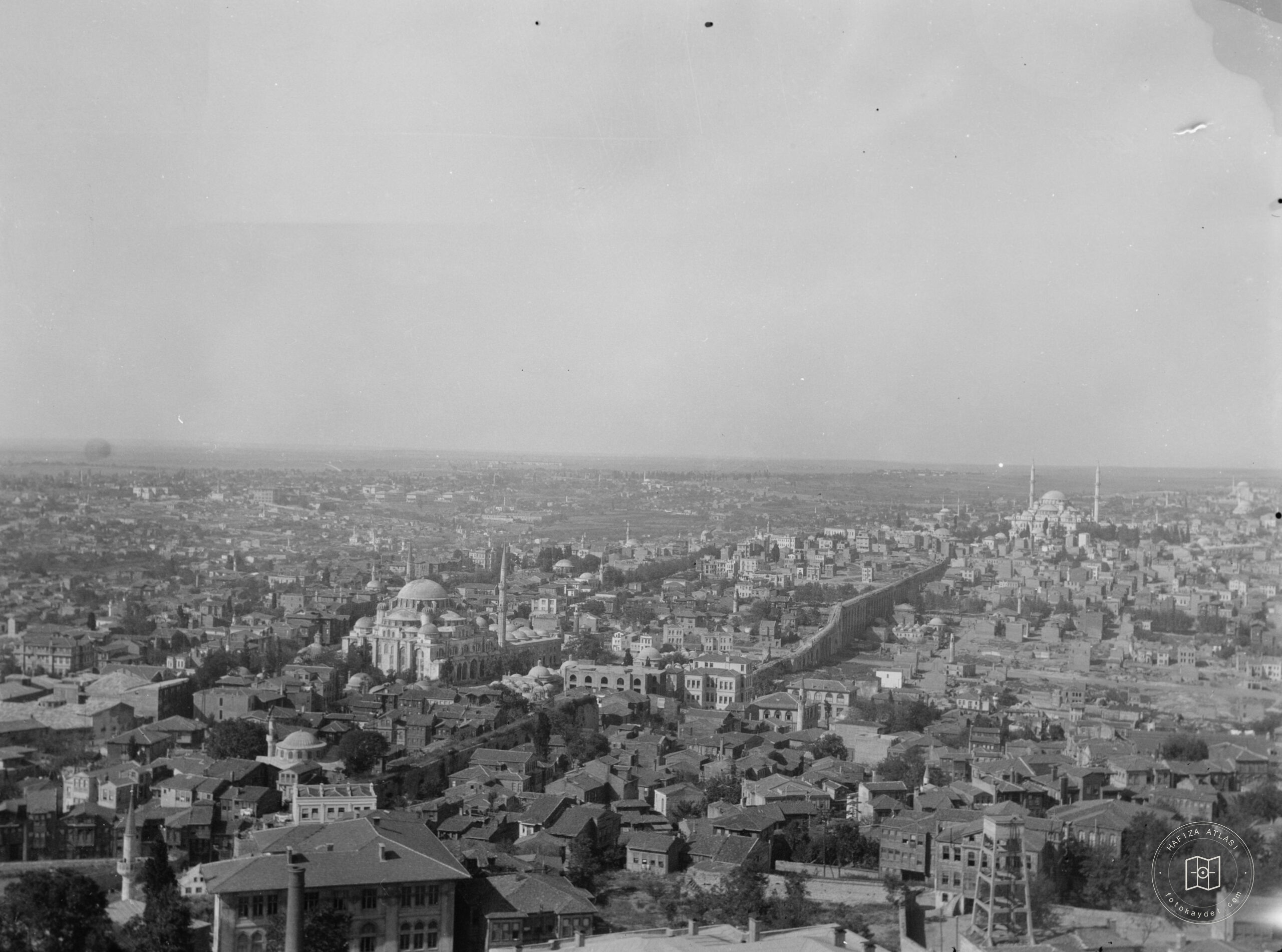 Beyazıt Tower from Fatih Direction