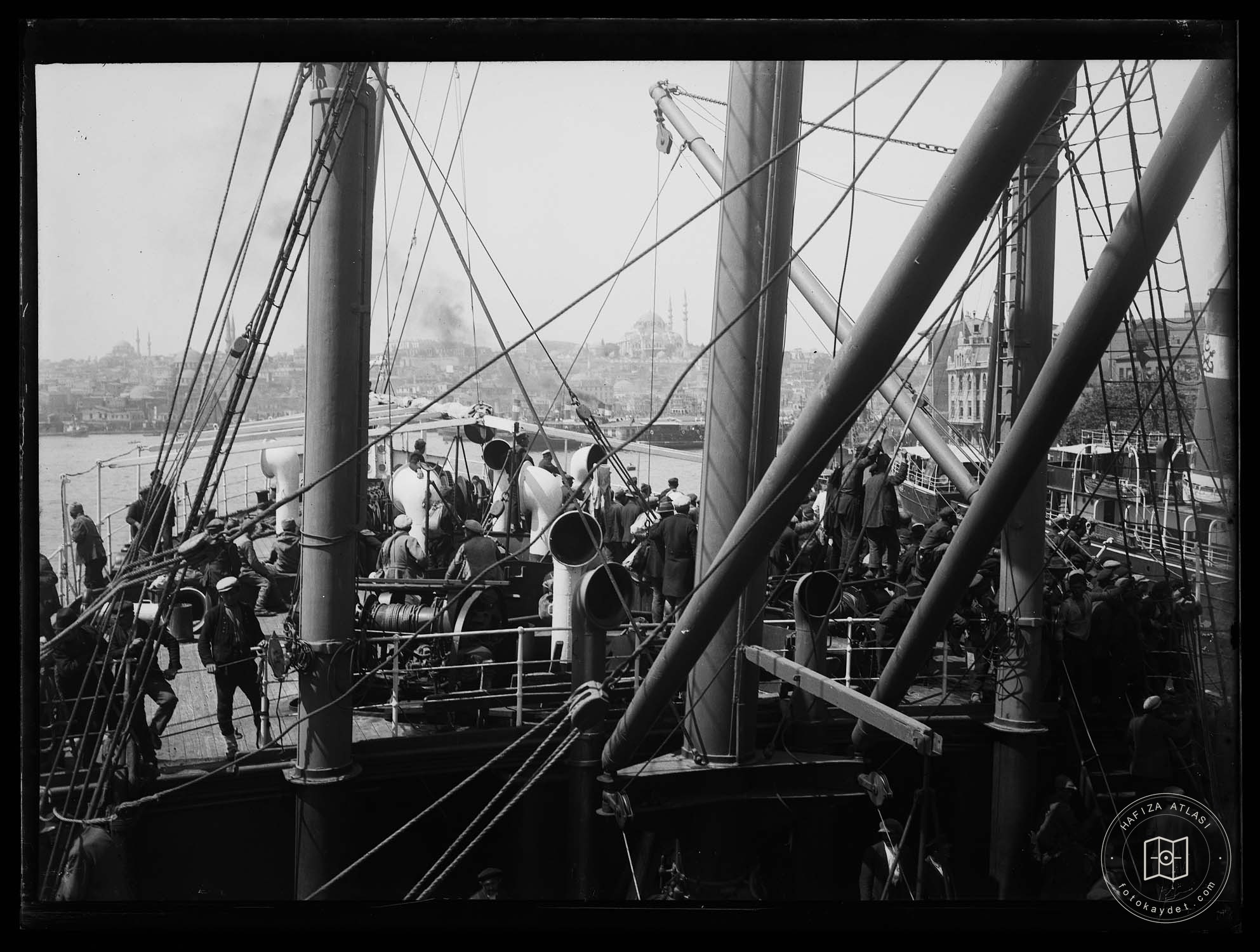 Tophane Rıhtimi on A Ship From Istanbul