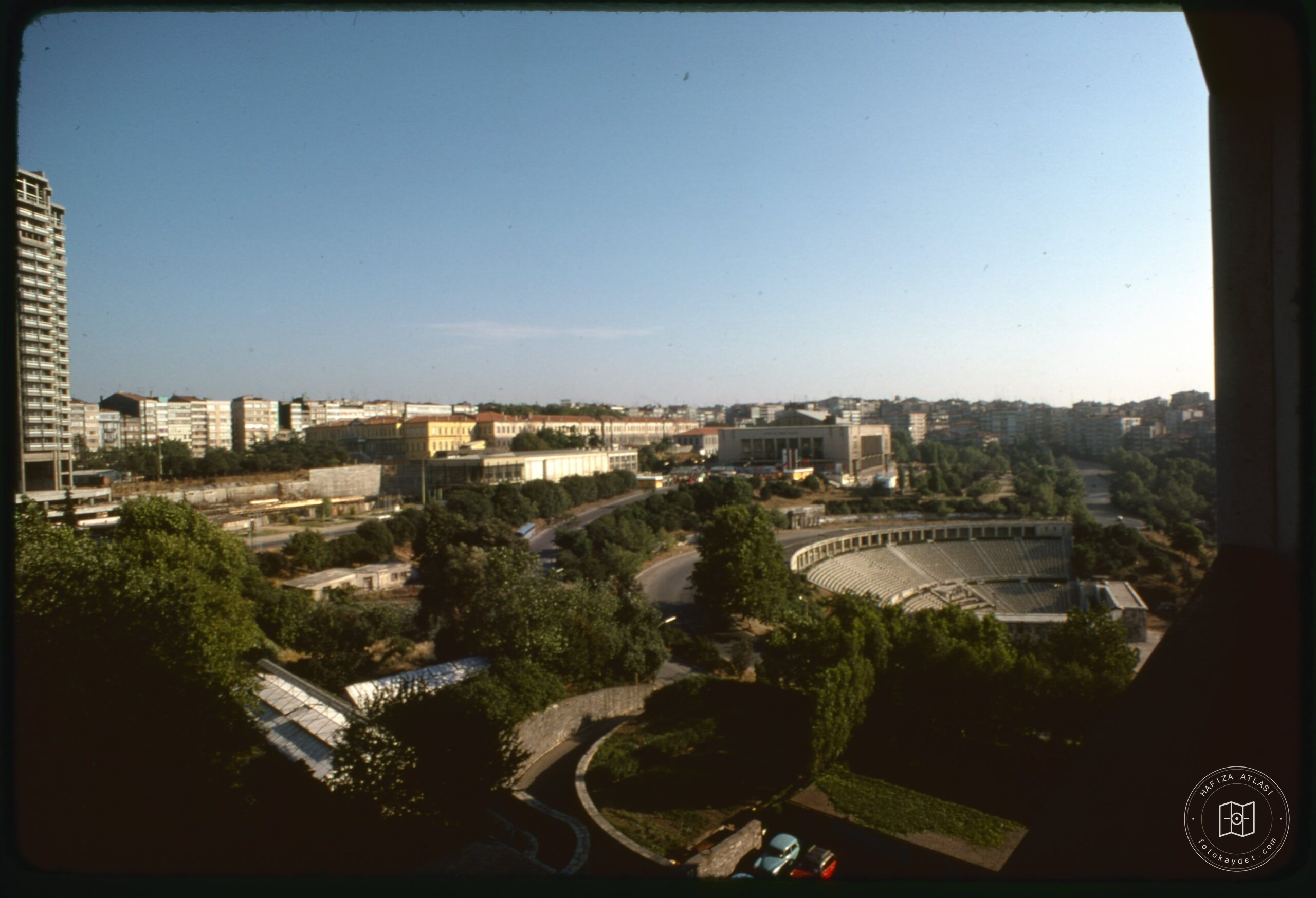 Harbiye Outdoor Theatre from Hilton
