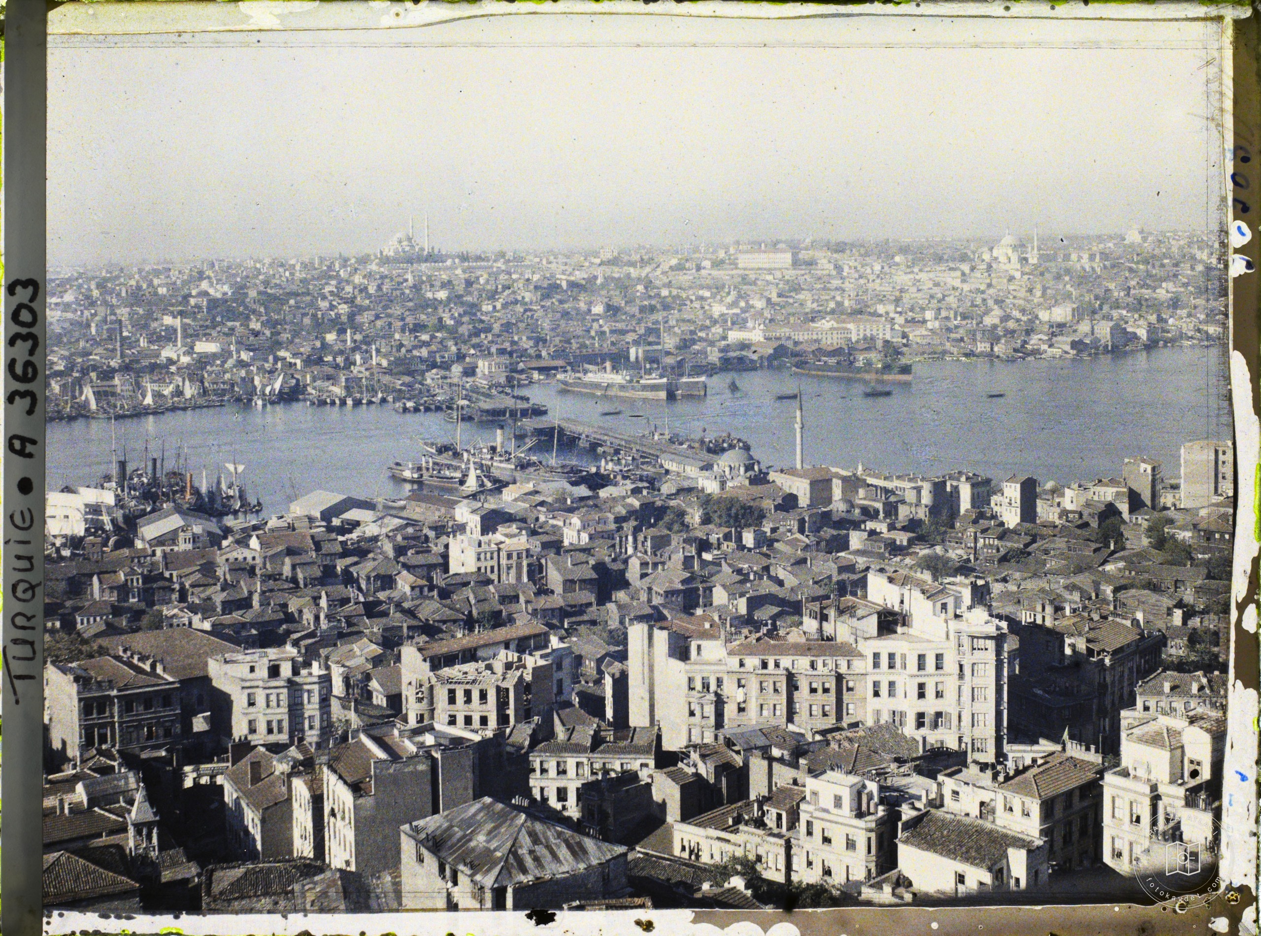 Galata Tower’nden Unkapanı Bridge’ne Bakış