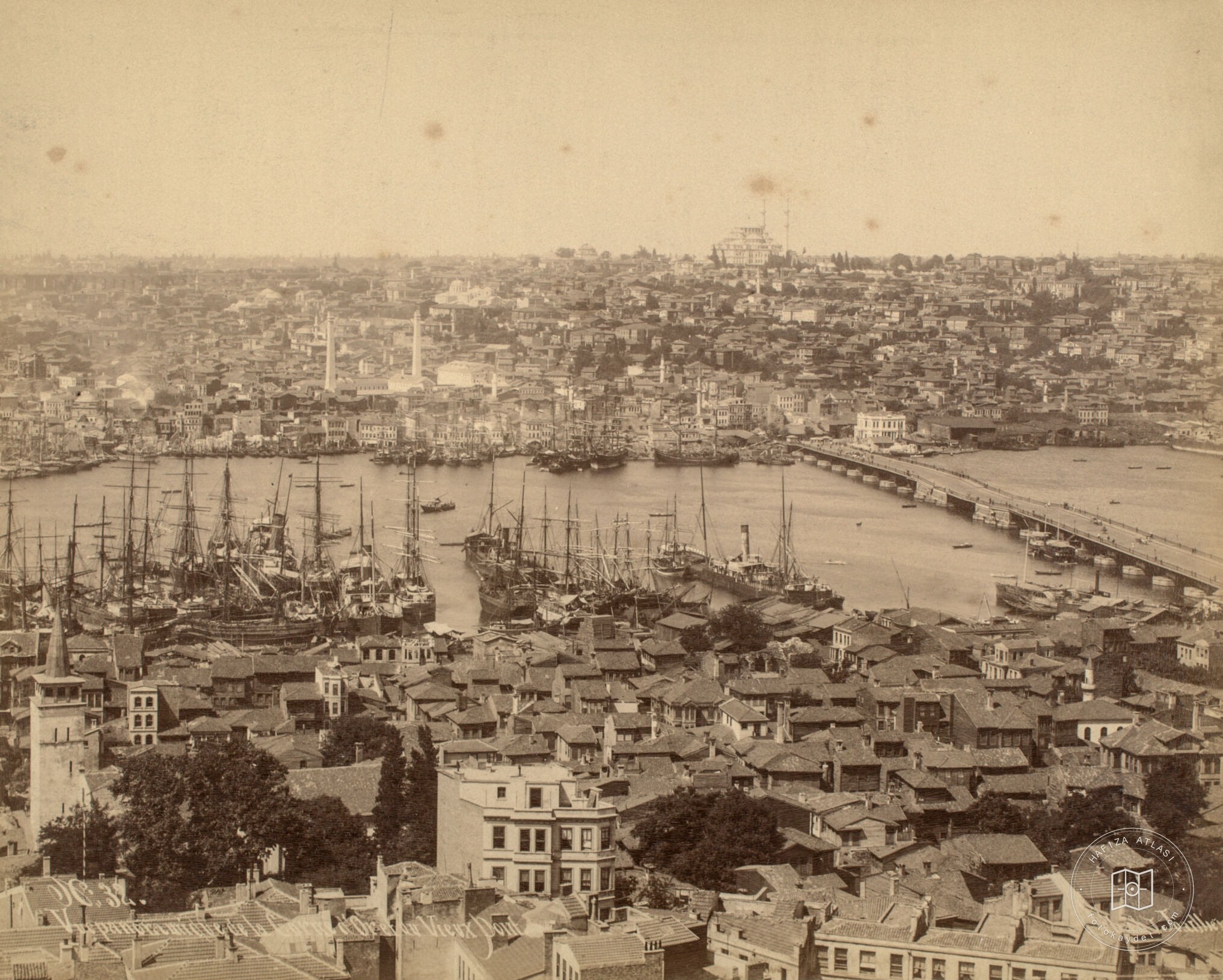 Galata Tower’nden Unkapanı Bridge ve Fatih Yönü