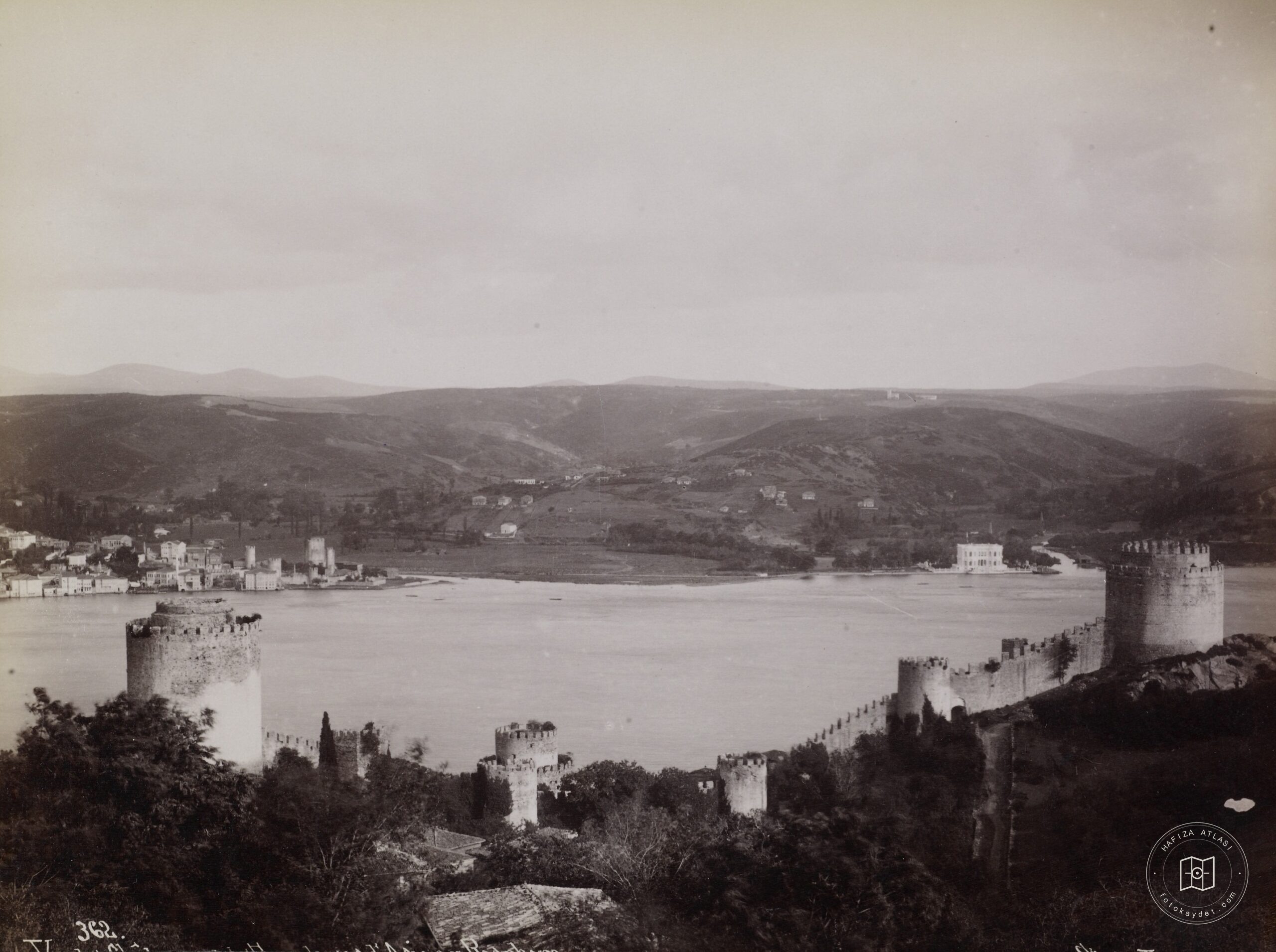 Rumeli Hisarı Üst Kısmından Anadolu Hisarı