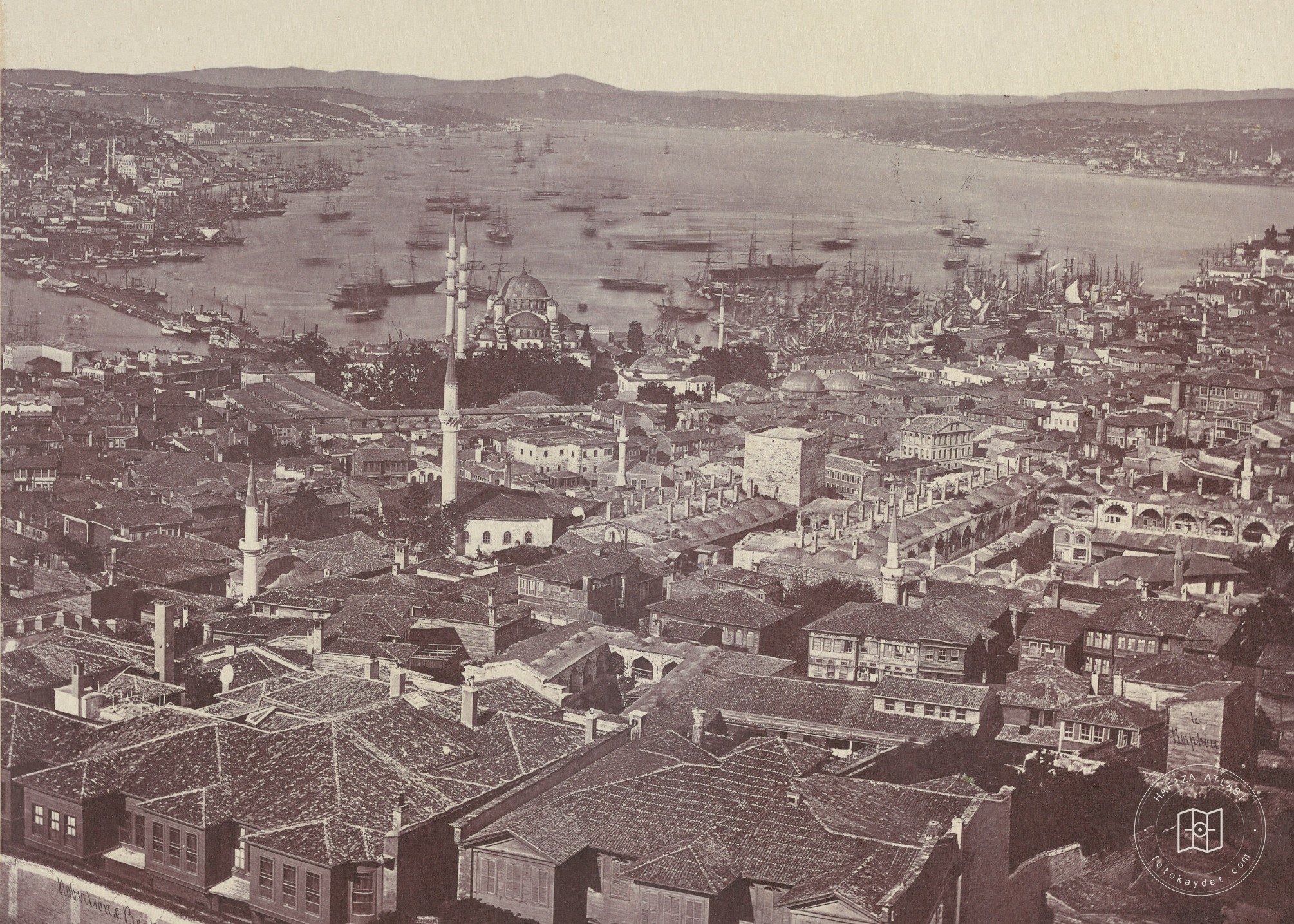 Beyazıt Tower’nden Eminönü Yönü