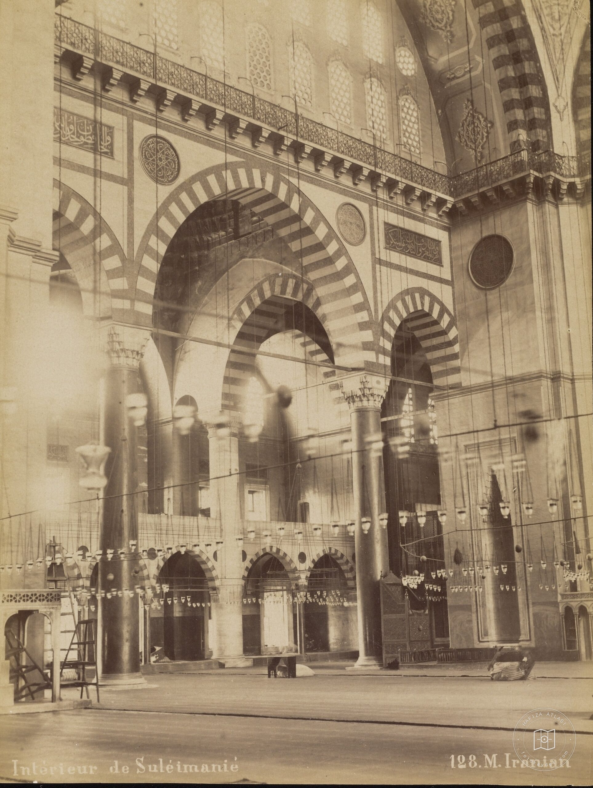 Süleymaniye Mosque Interior View