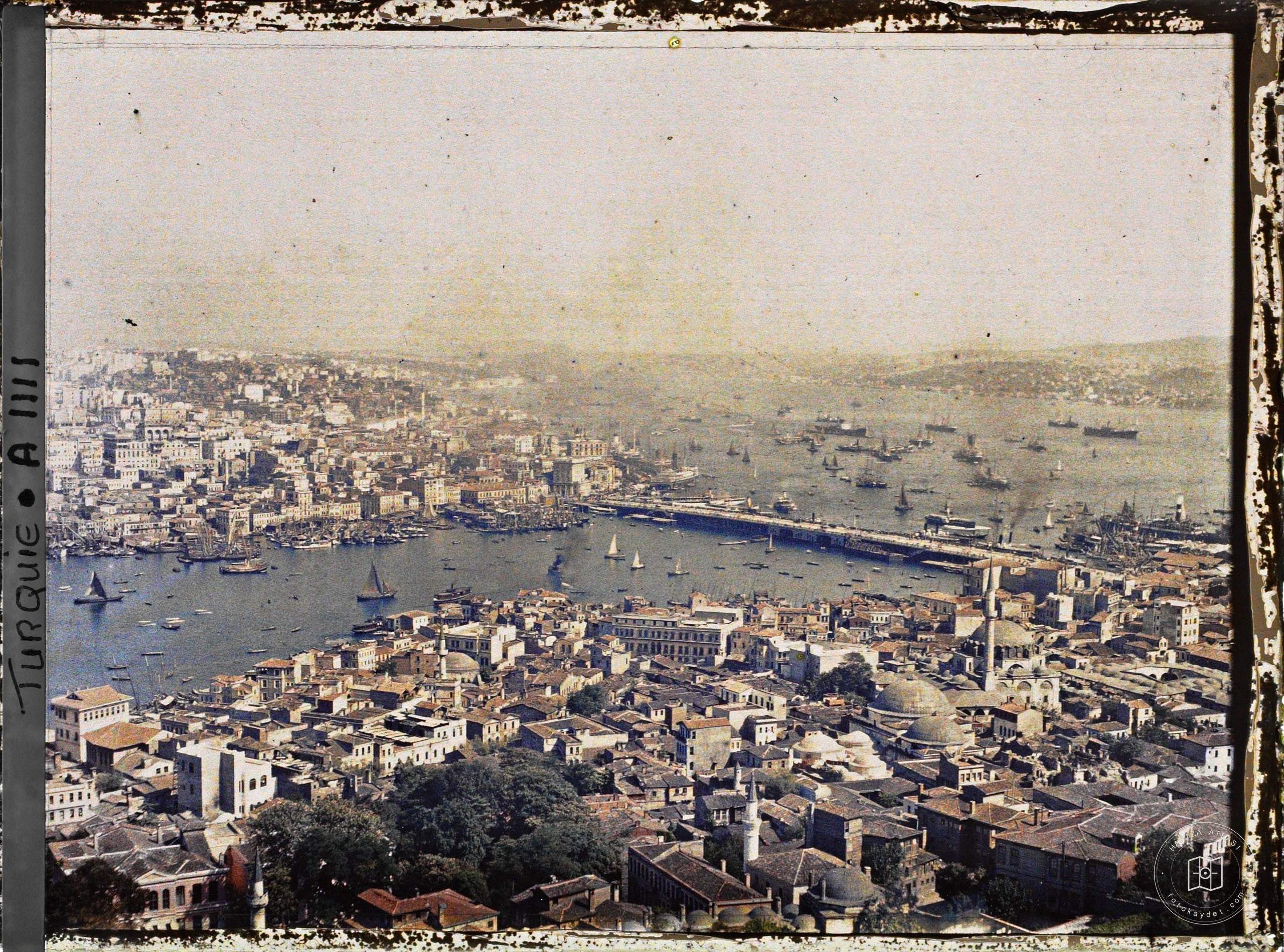 Süleymaniye Minare From Galata Bridge