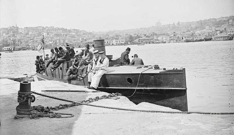 Taşkızak Tersanesi’nde İşgal Güçleri