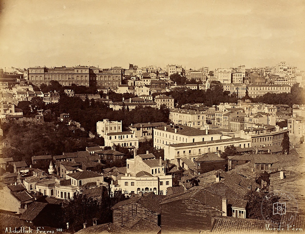 Beyoğlu from Italian Hospital