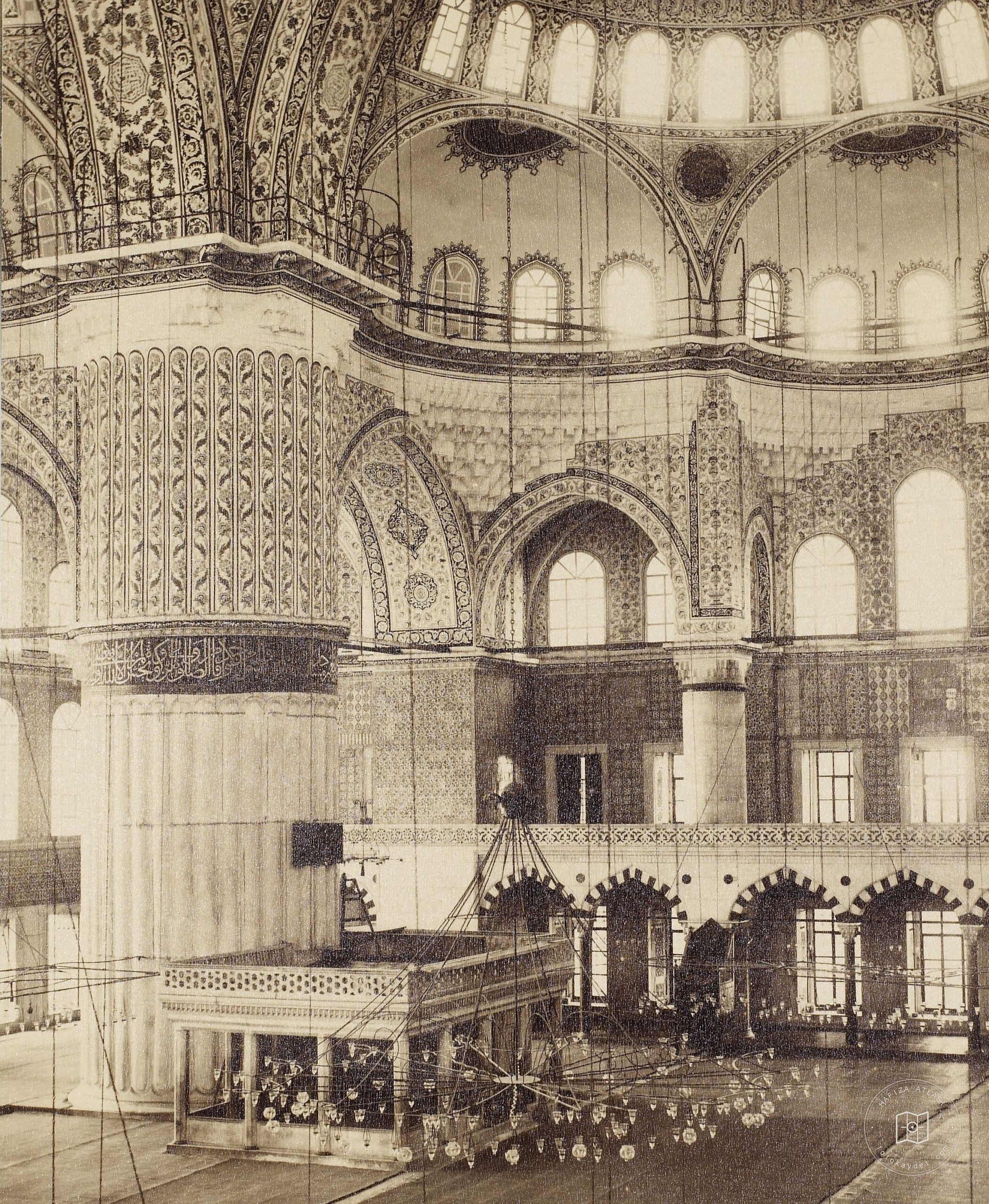 Sultan Ahmet Mosque Interior View