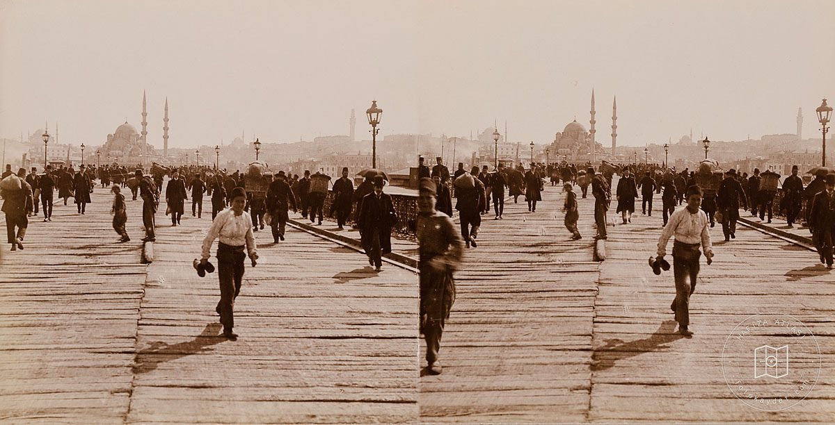 Galata Bridge Superior from Eminönü Direction