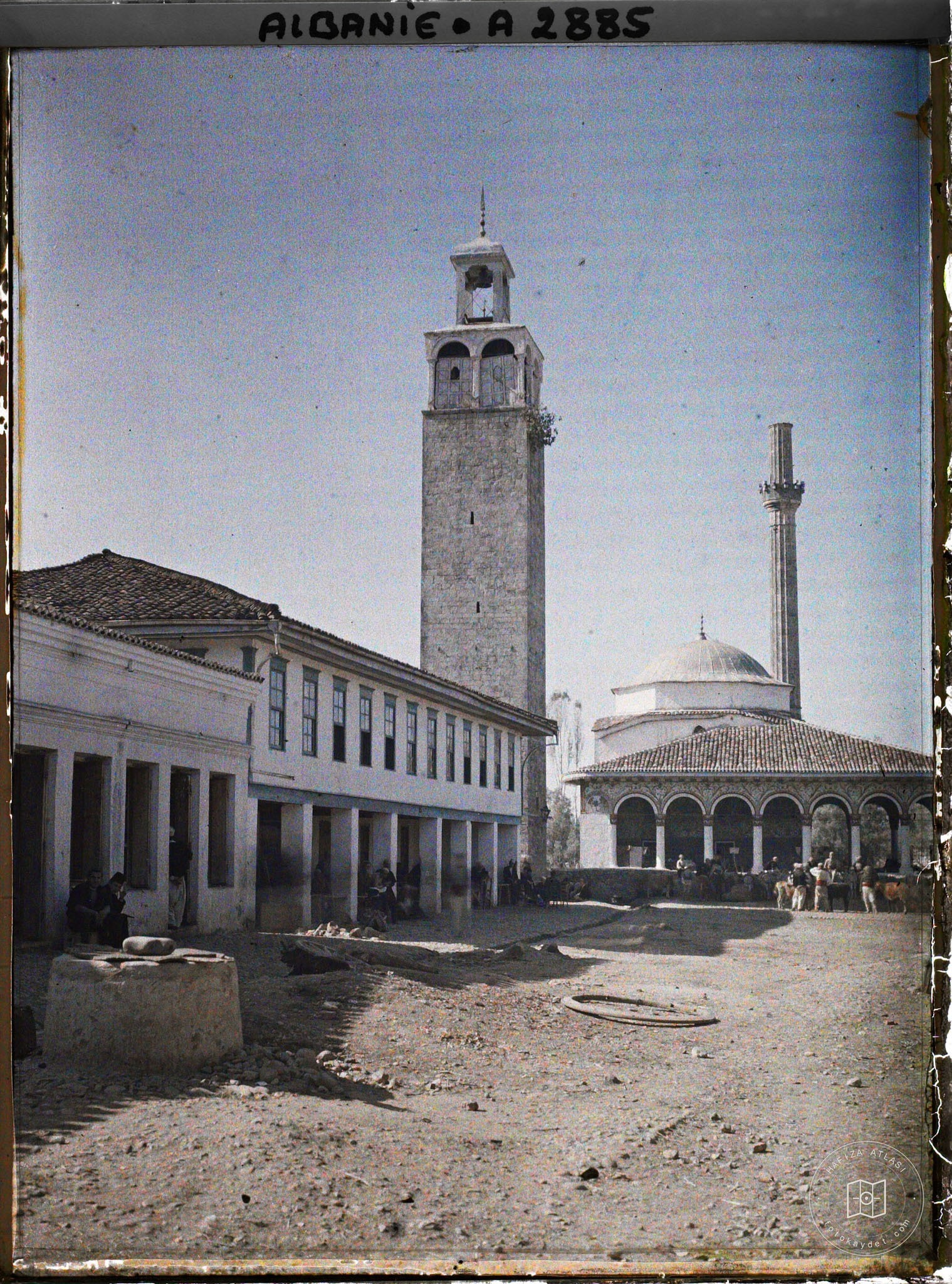 Ethem Bey Camii ve Tiran Saat Kulesi