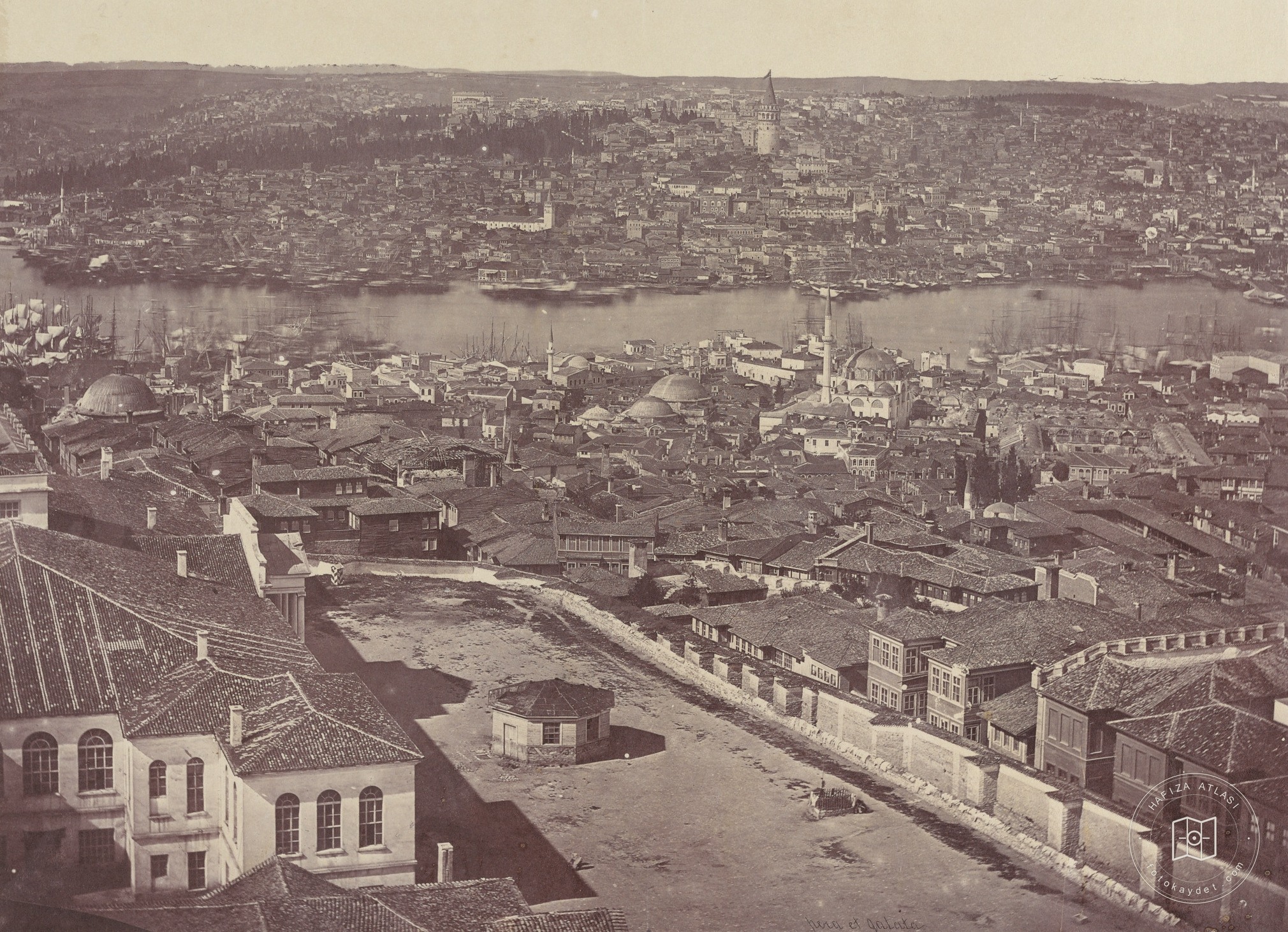 Beyazıt Tower’nden Galata Yönü