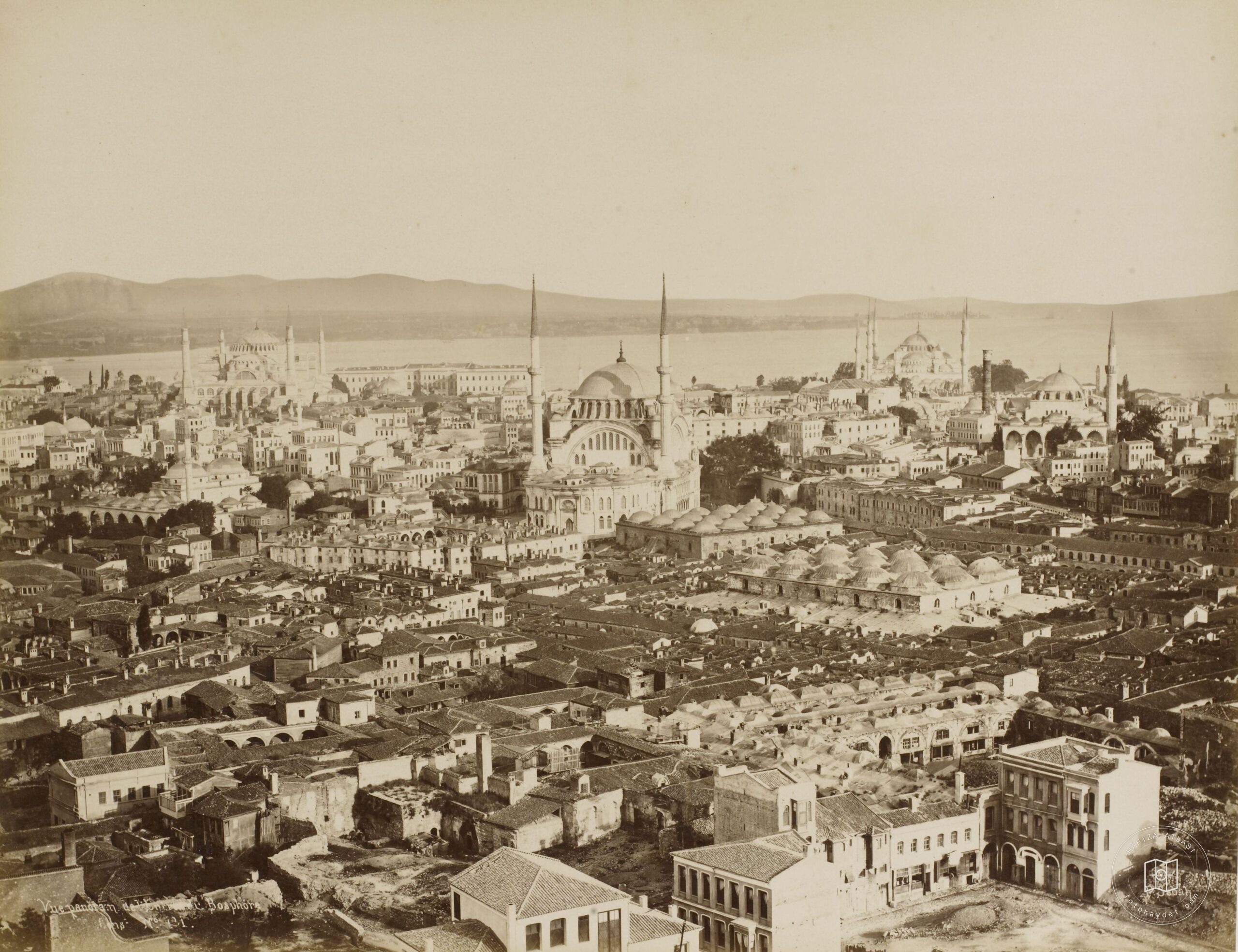 Beyazıt Tower’nden Nuruosmaniye Yönü