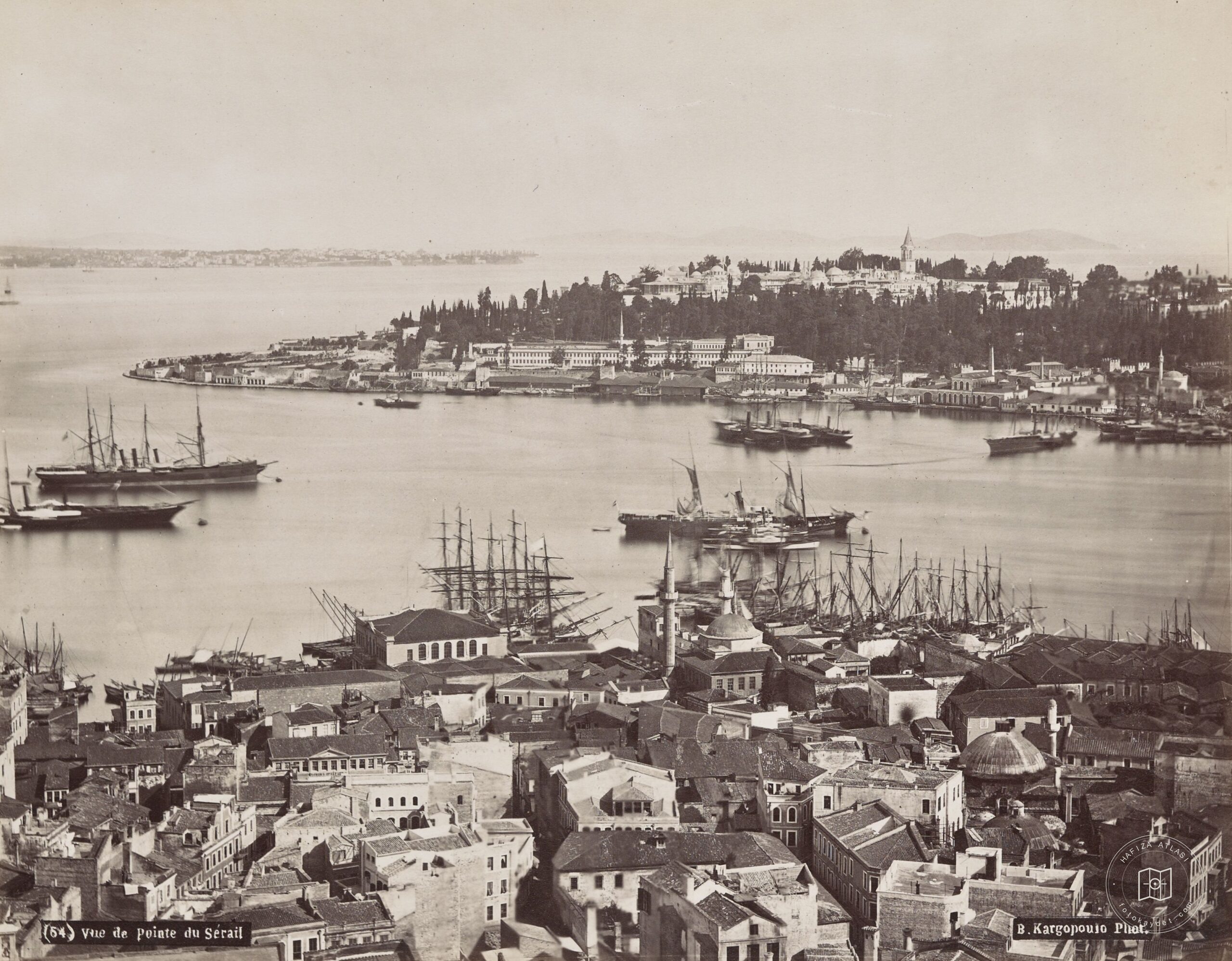 Galata Tower’nden Topkapı Palace Yönü