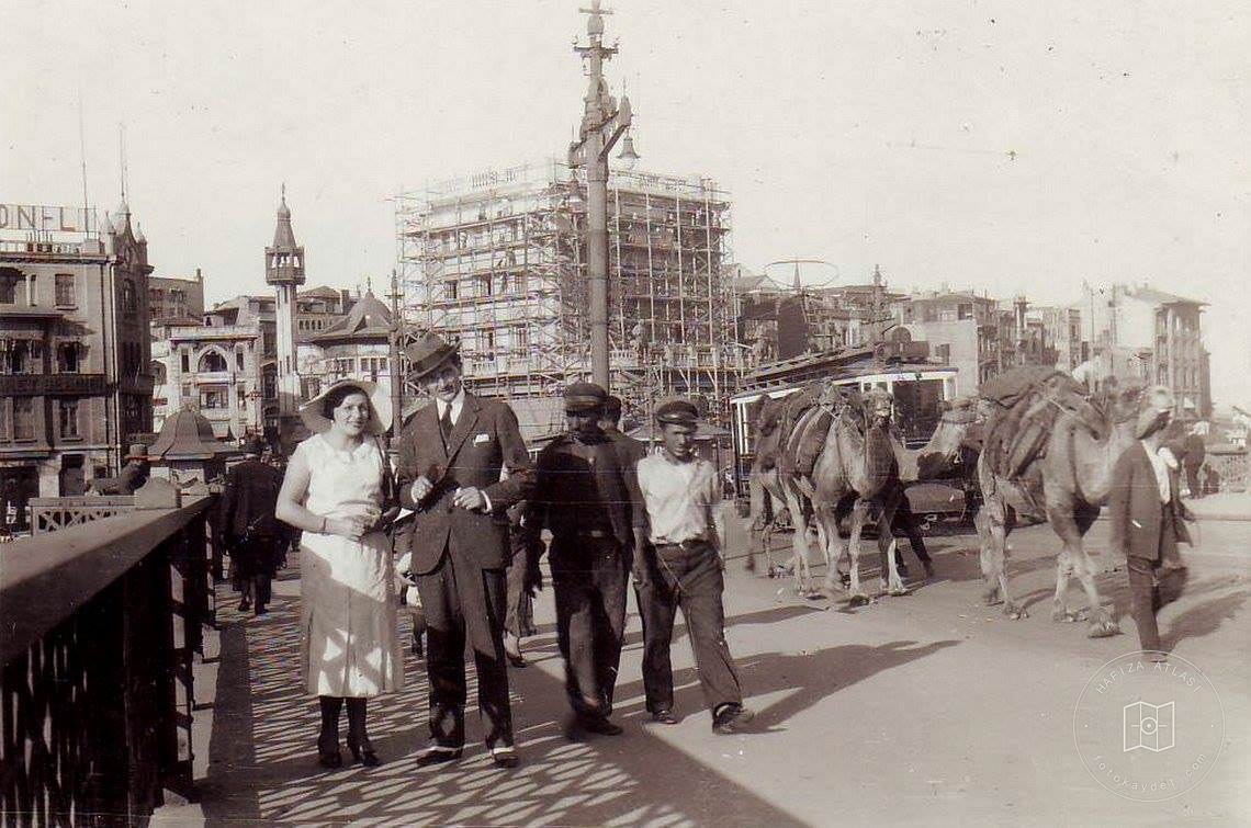 Souvenir Photo on Galata Bridge
