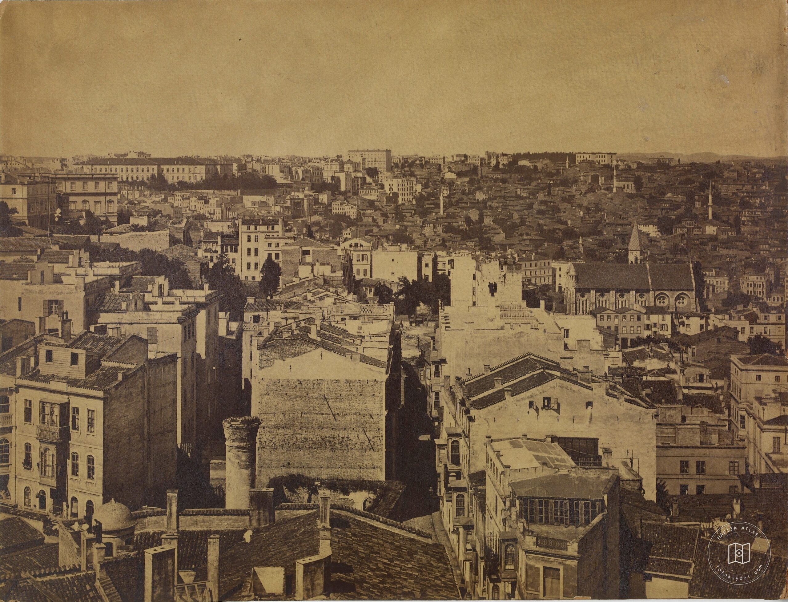 Galata Tower’nden Galatasaray Yönü