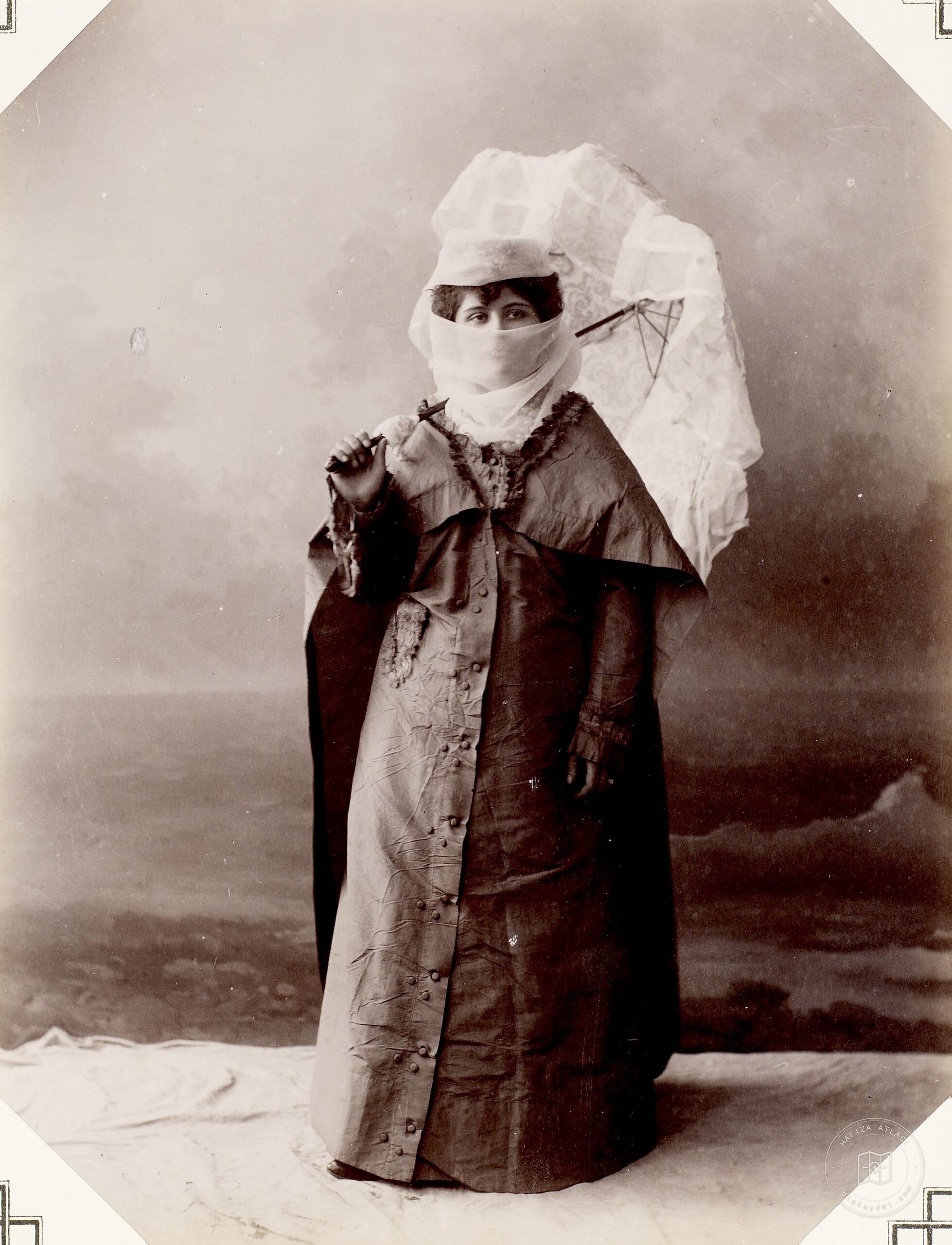 Female Portrait with Umbrella
