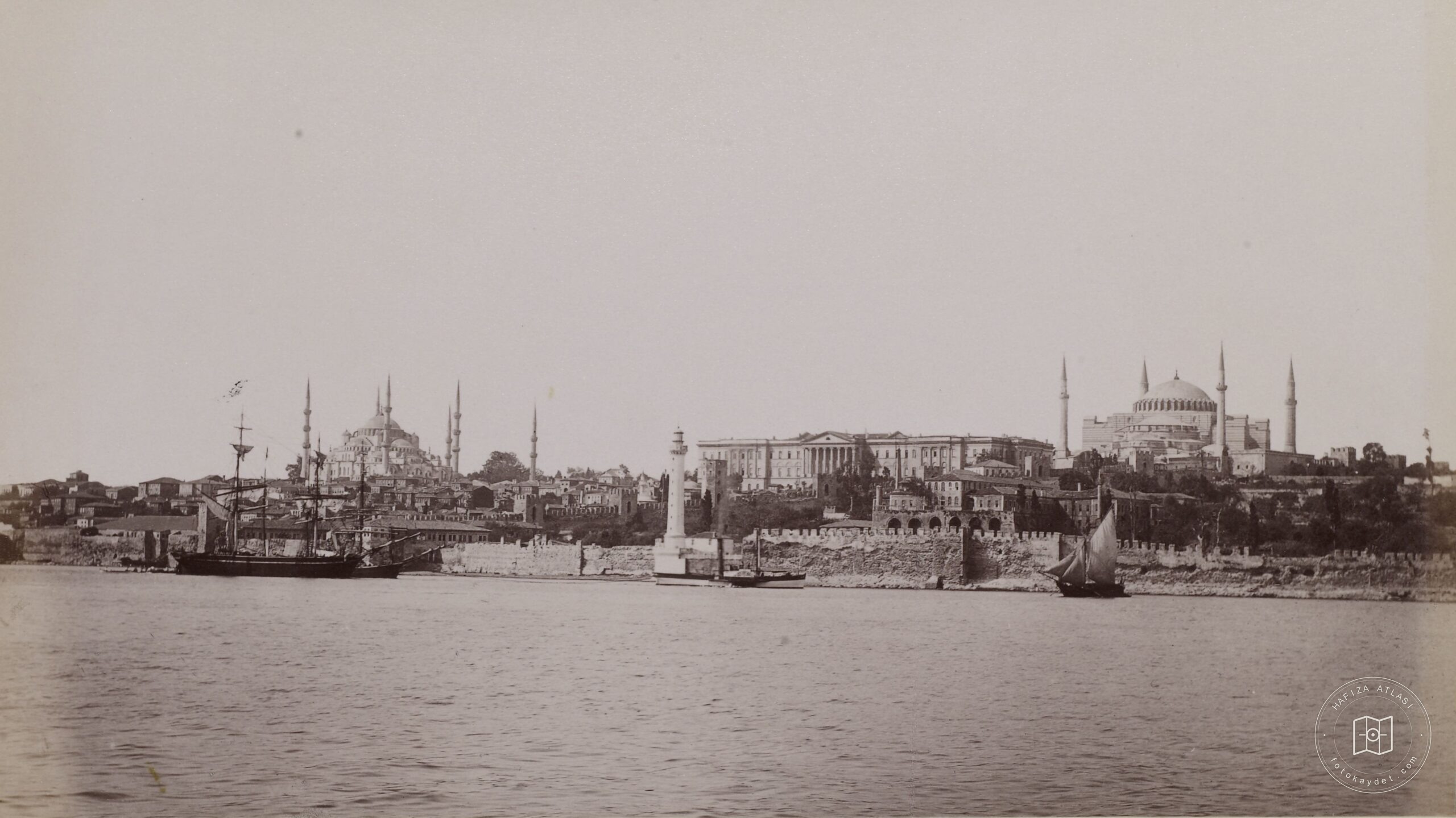 Historical Peninsula View from the sea