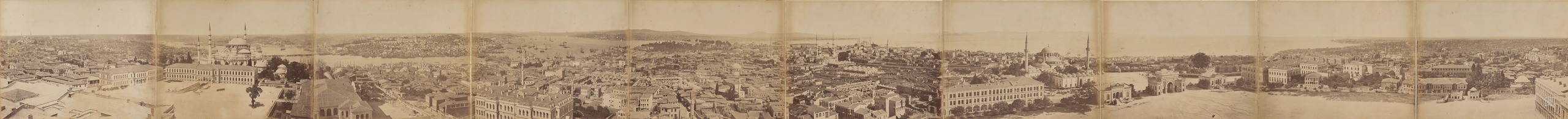 Beyazıt Kulesi’nden Panorama – Germain-Ferdinand Sengès
