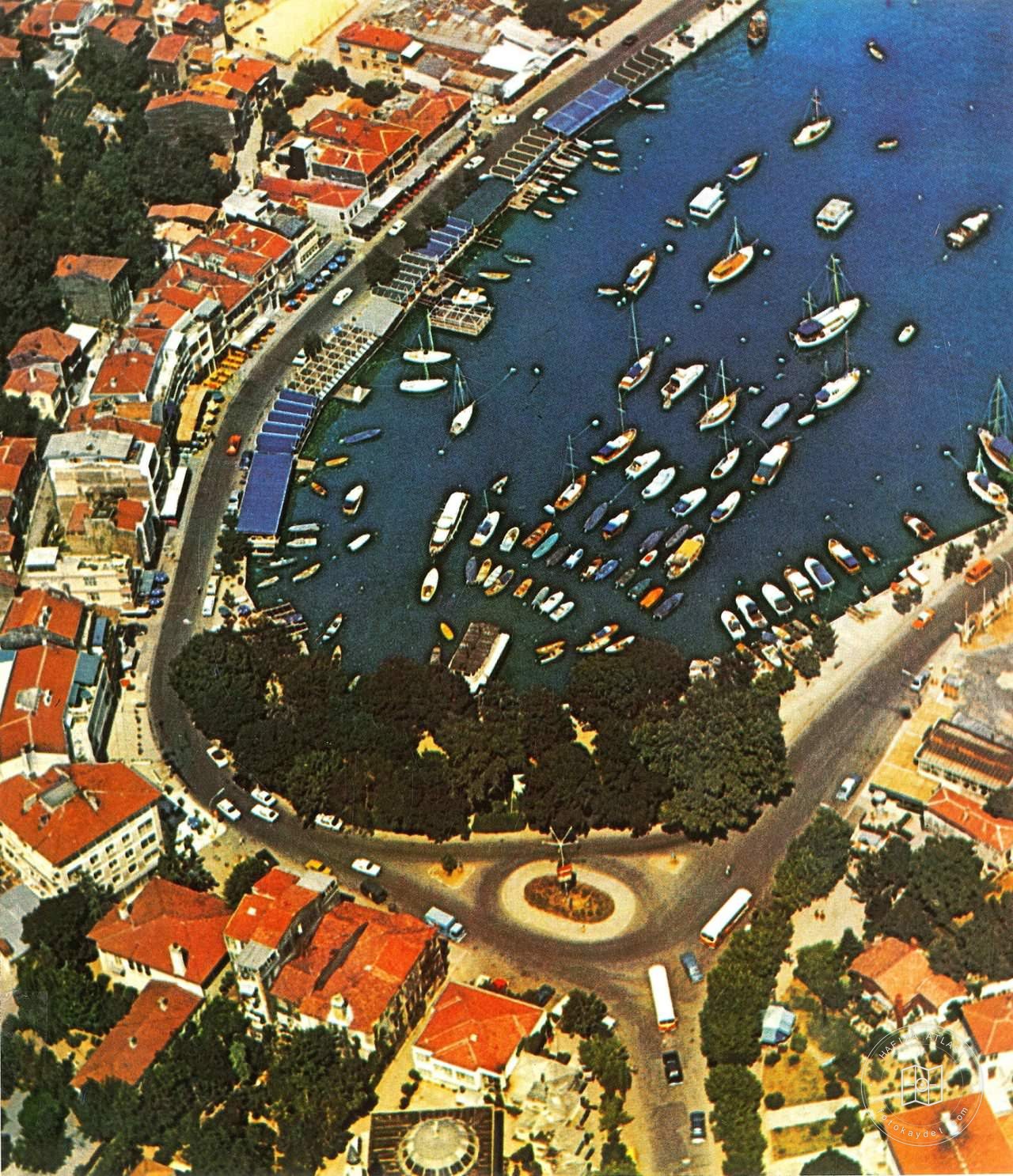 From the sky Tarabya Dark