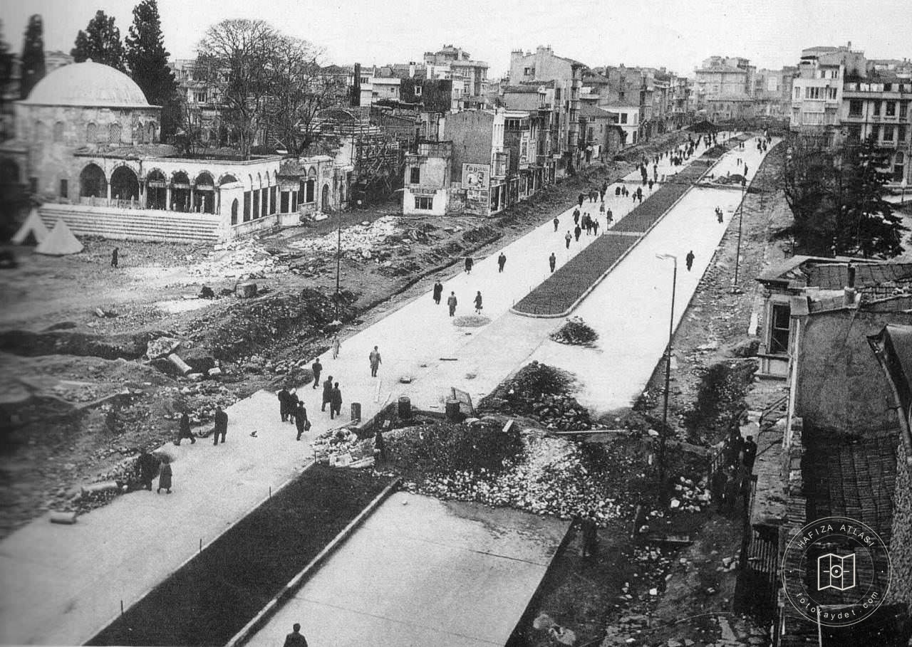 Road Construction at Saraçhane
