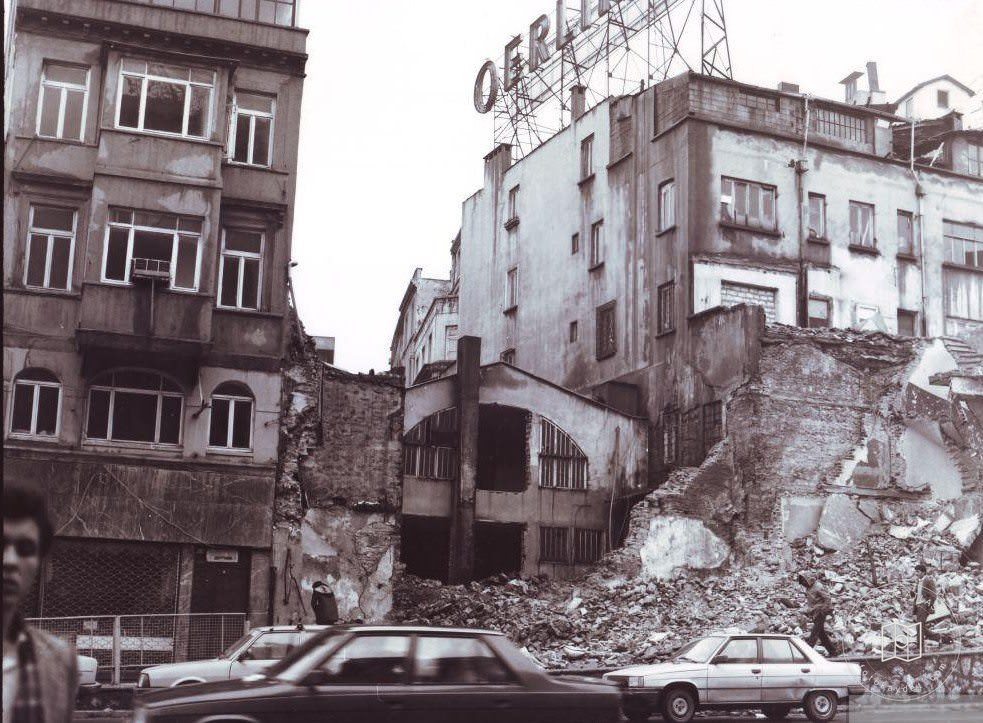 New Galata Bridge Making During Karaköy