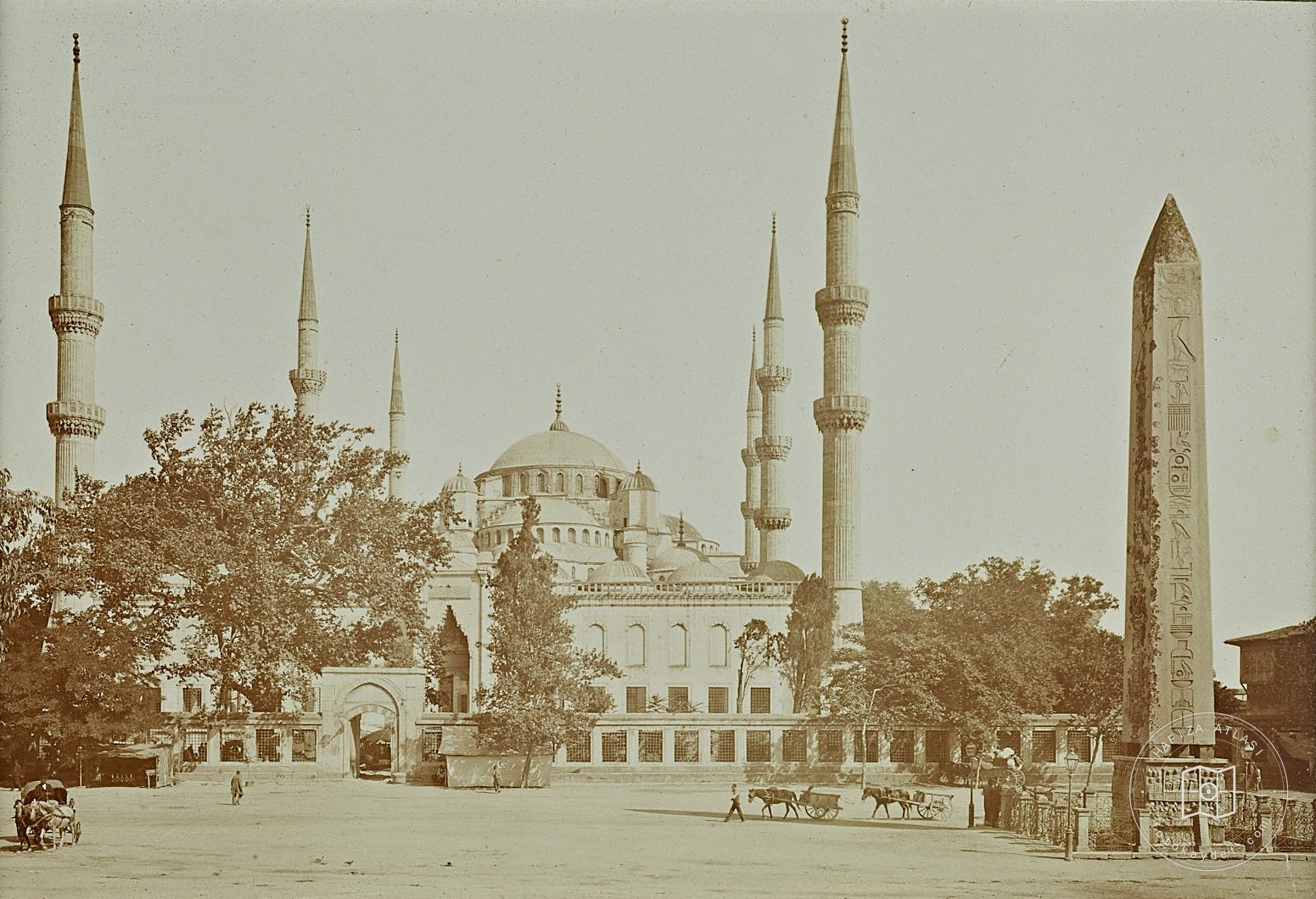 Dikilitaş and Sultan Ahmet Mosque