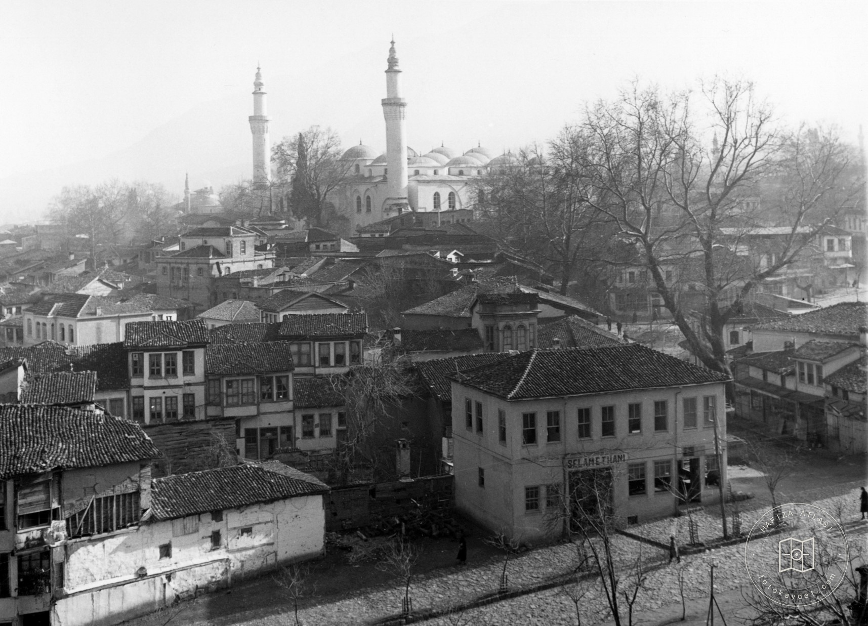 Bursa Ulu Cami ve Çevresinin Görünümü