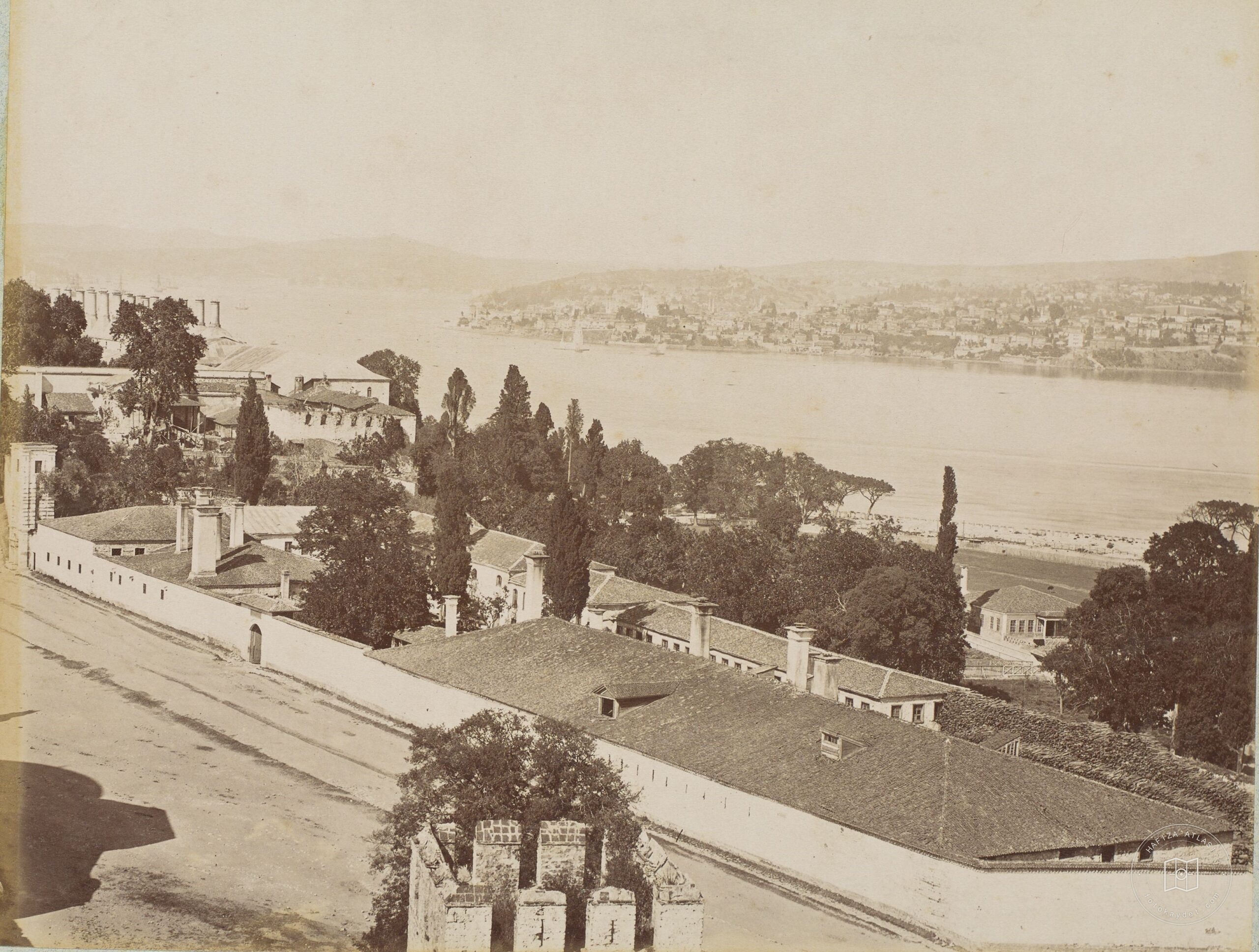 Ayasofya Üstünden Topkapı Sarayı