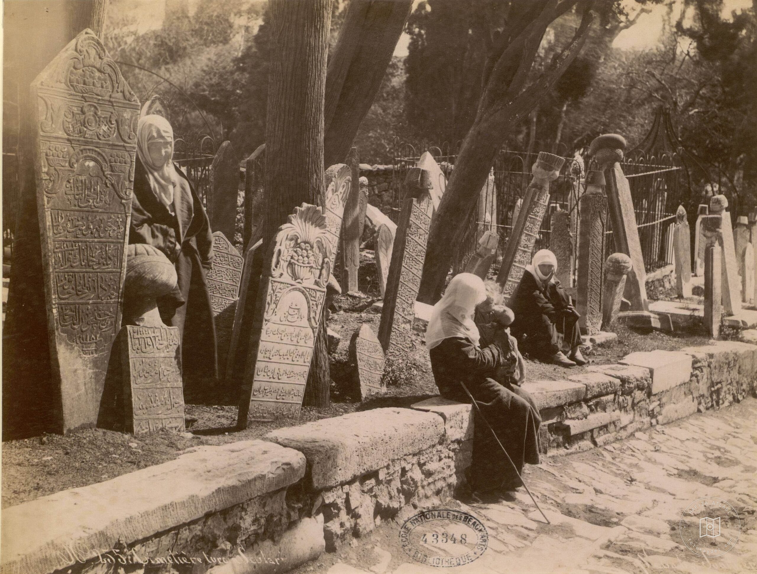 Women at Cemetery