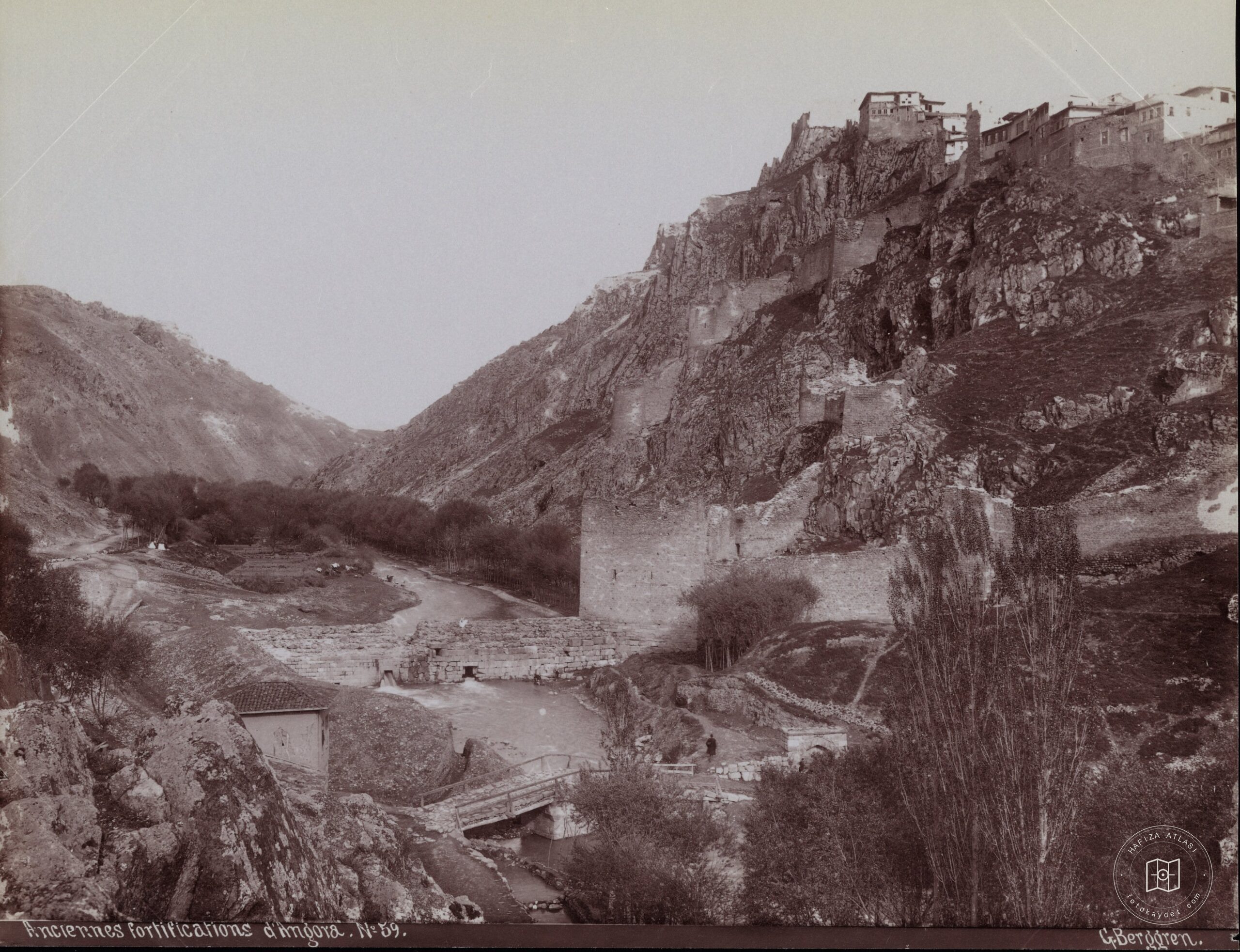 Ankara Castle and Bentderesi