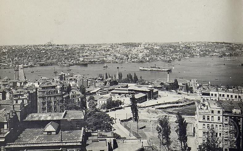 Şişhane and Golden Horn