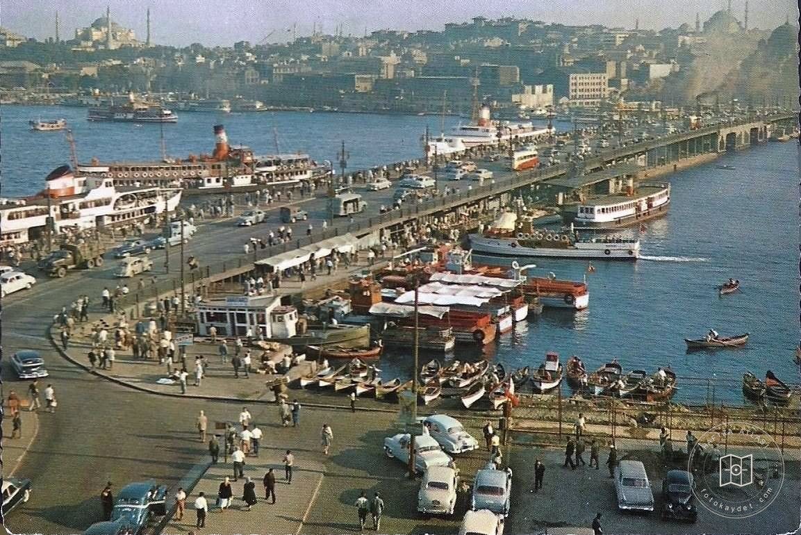 Karaköy Mailne Building from Galata Bridge