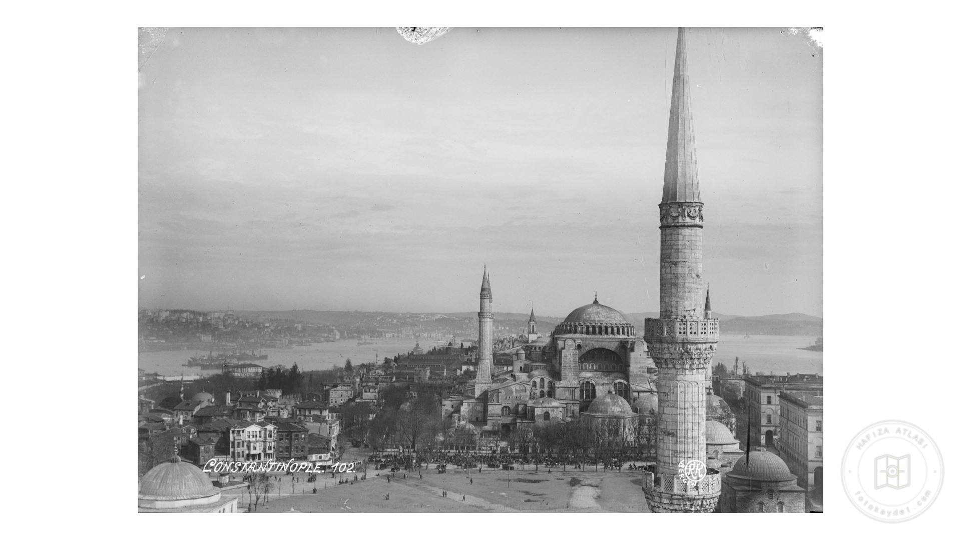 Sultan Ahmet Camii Minaresinden Ayasofya
